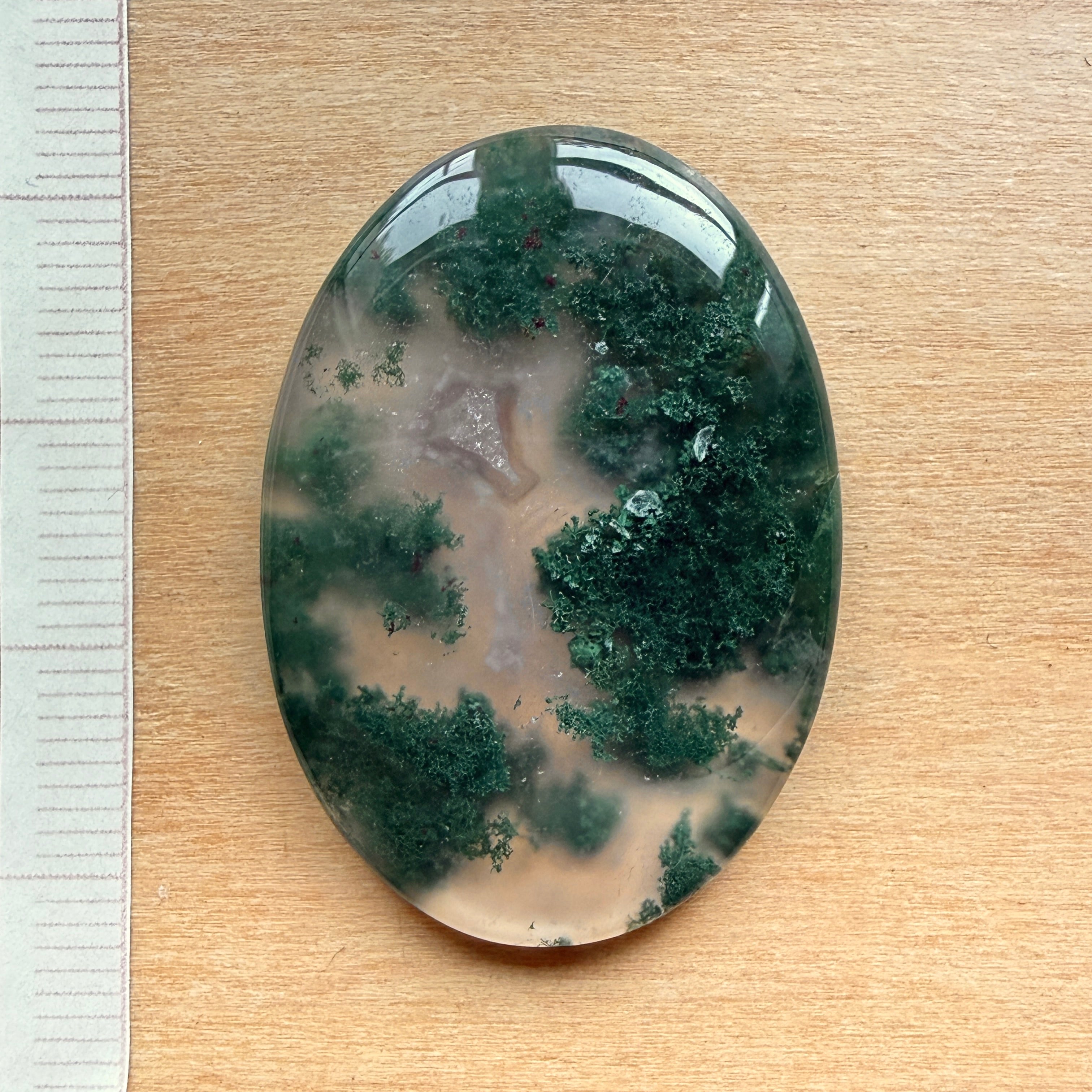 Cabochon Agate Mousse