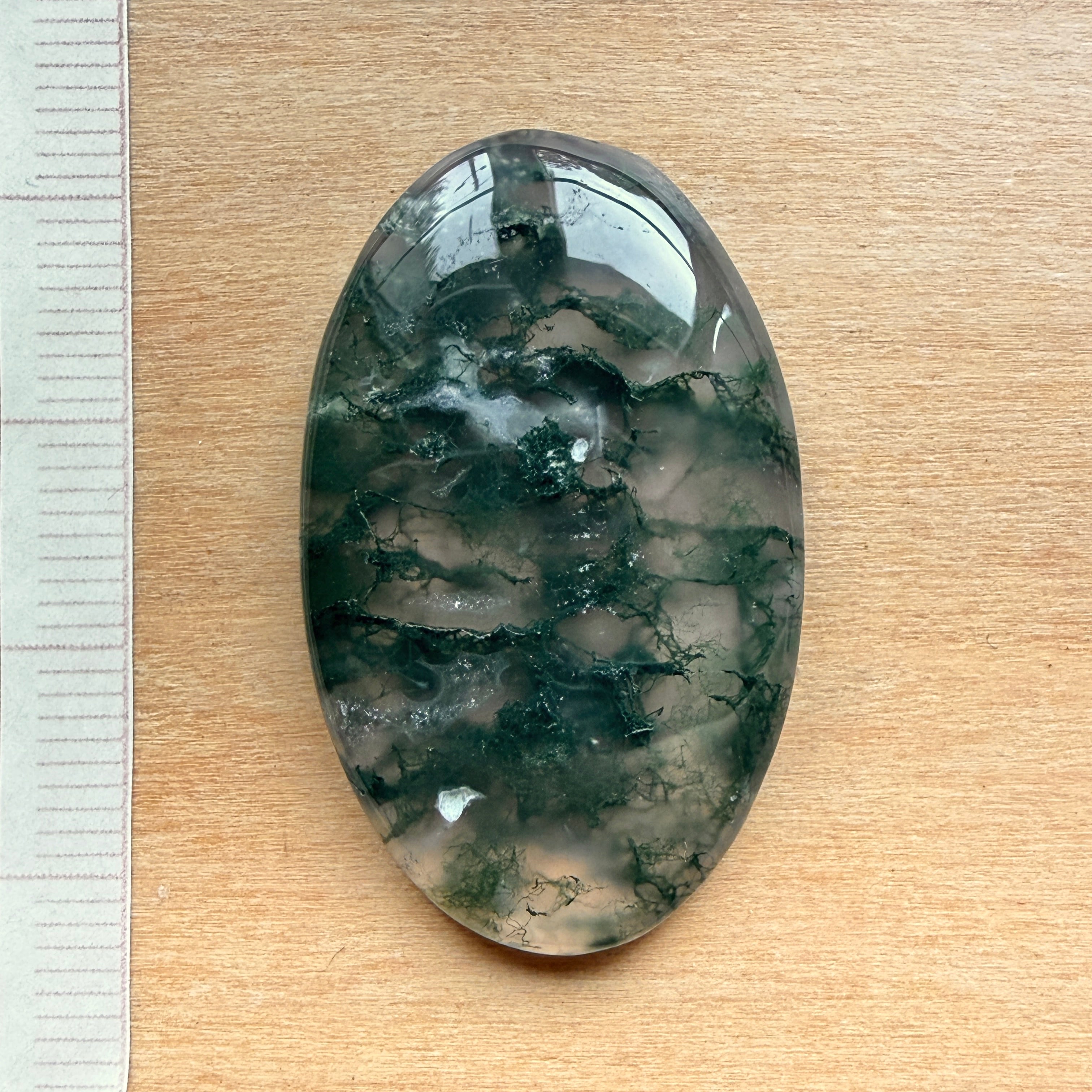 Cabochon Agate Mousse