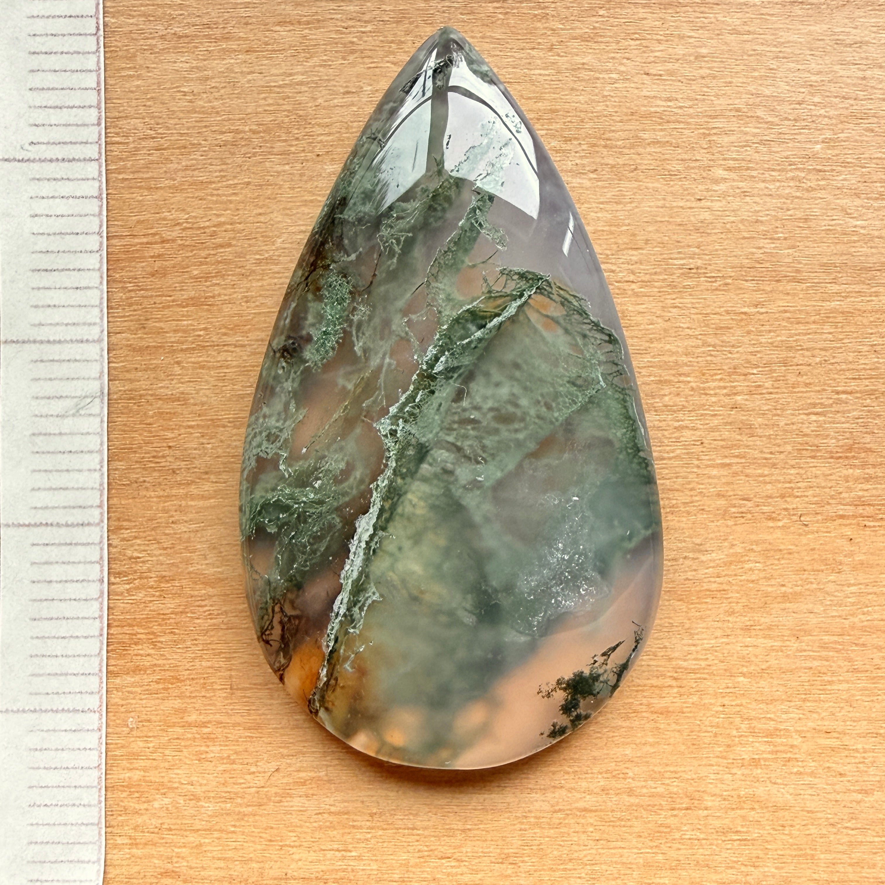 Cabochon Agate Mousse