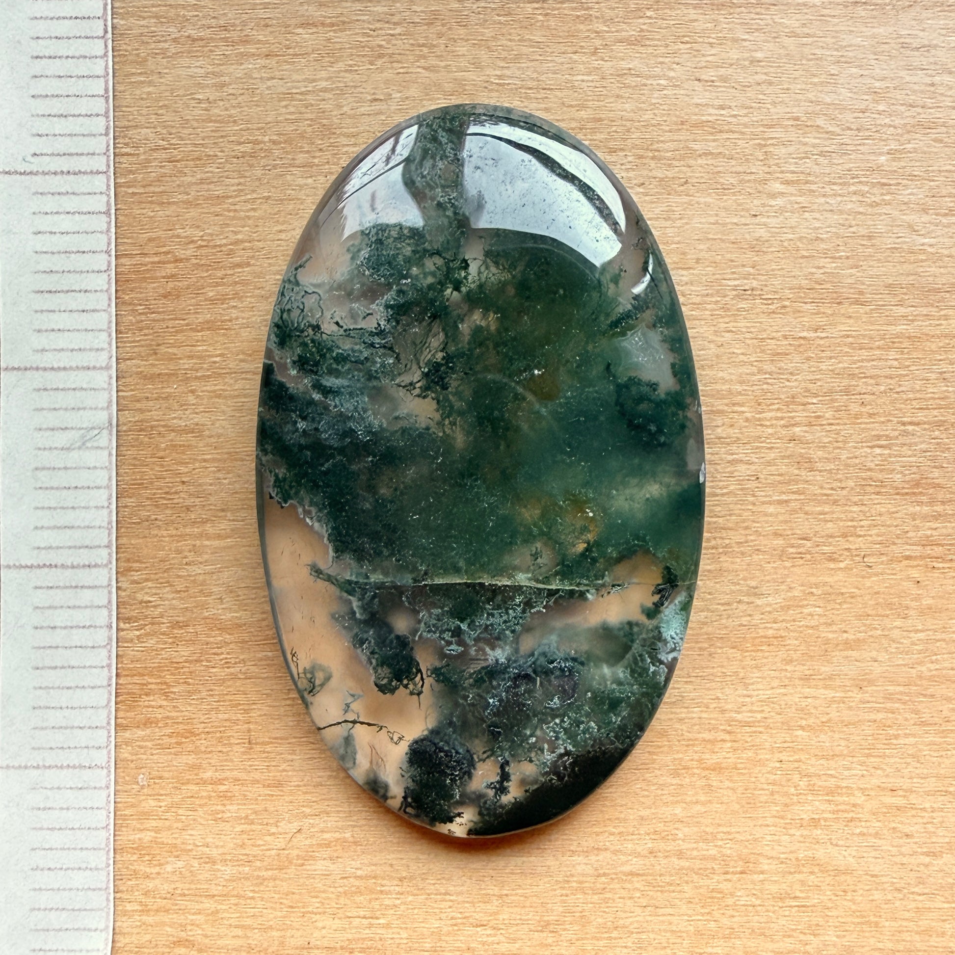Cabochon Agate Mousse