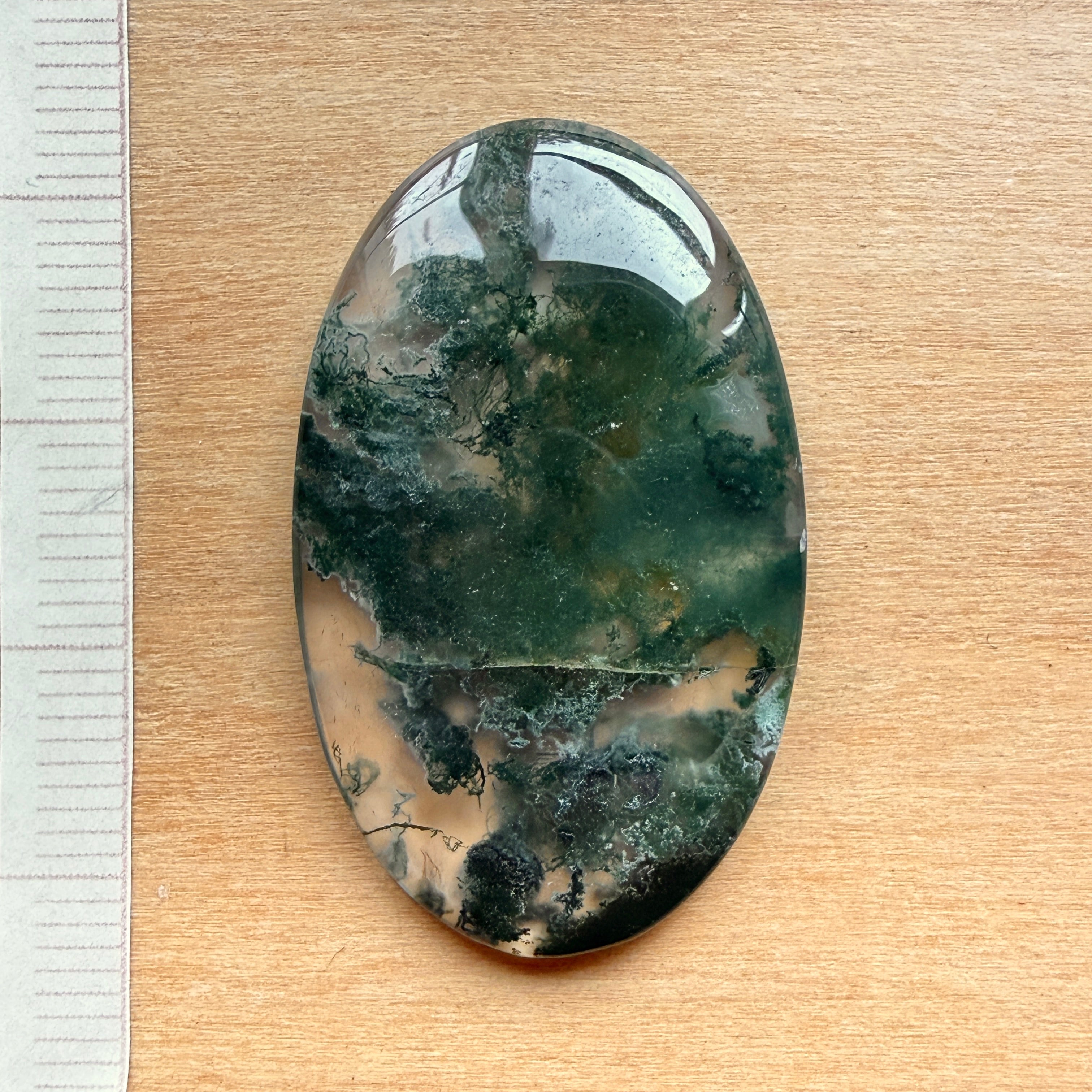 Cabochon Agate Mousse