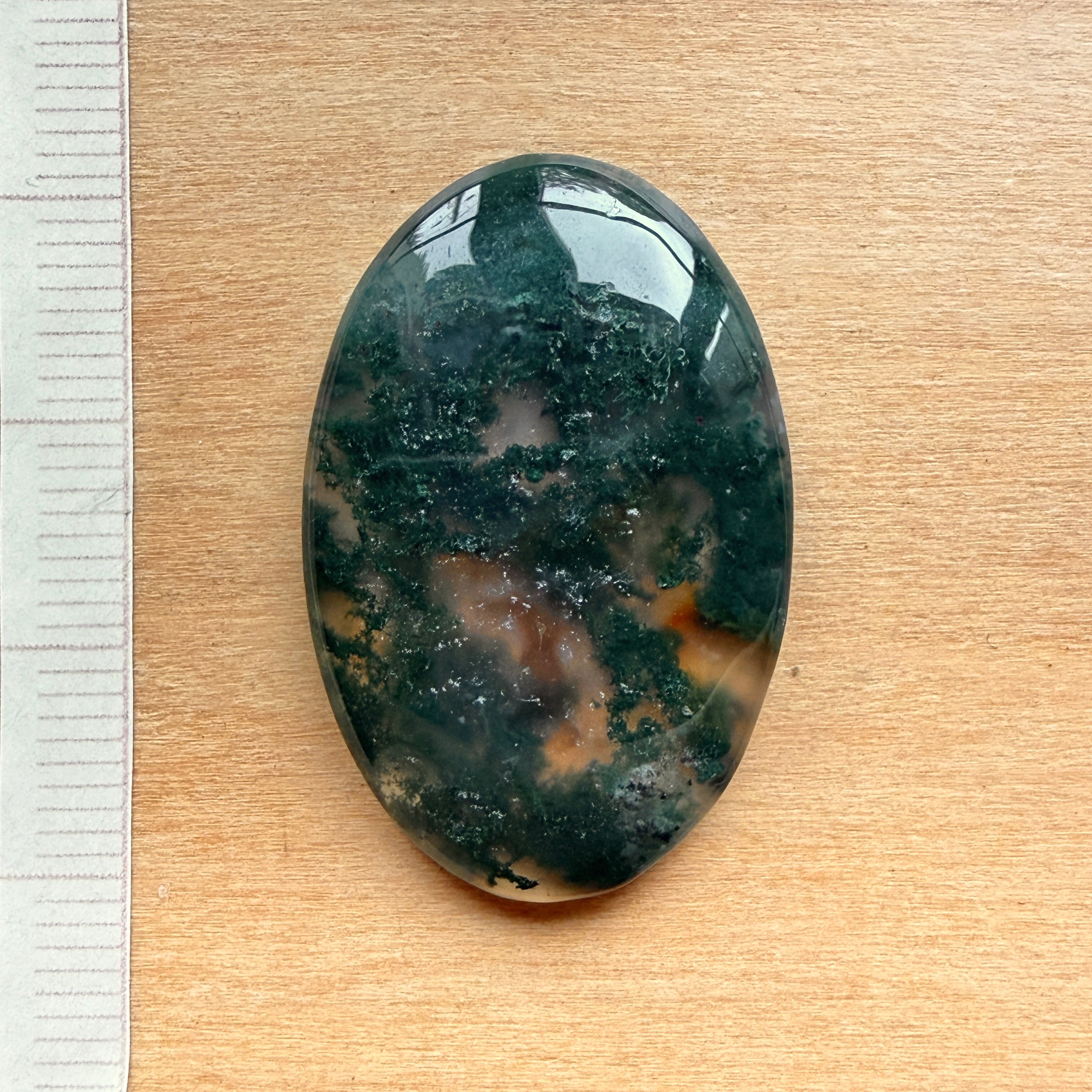 Cabochon Agate Mousse