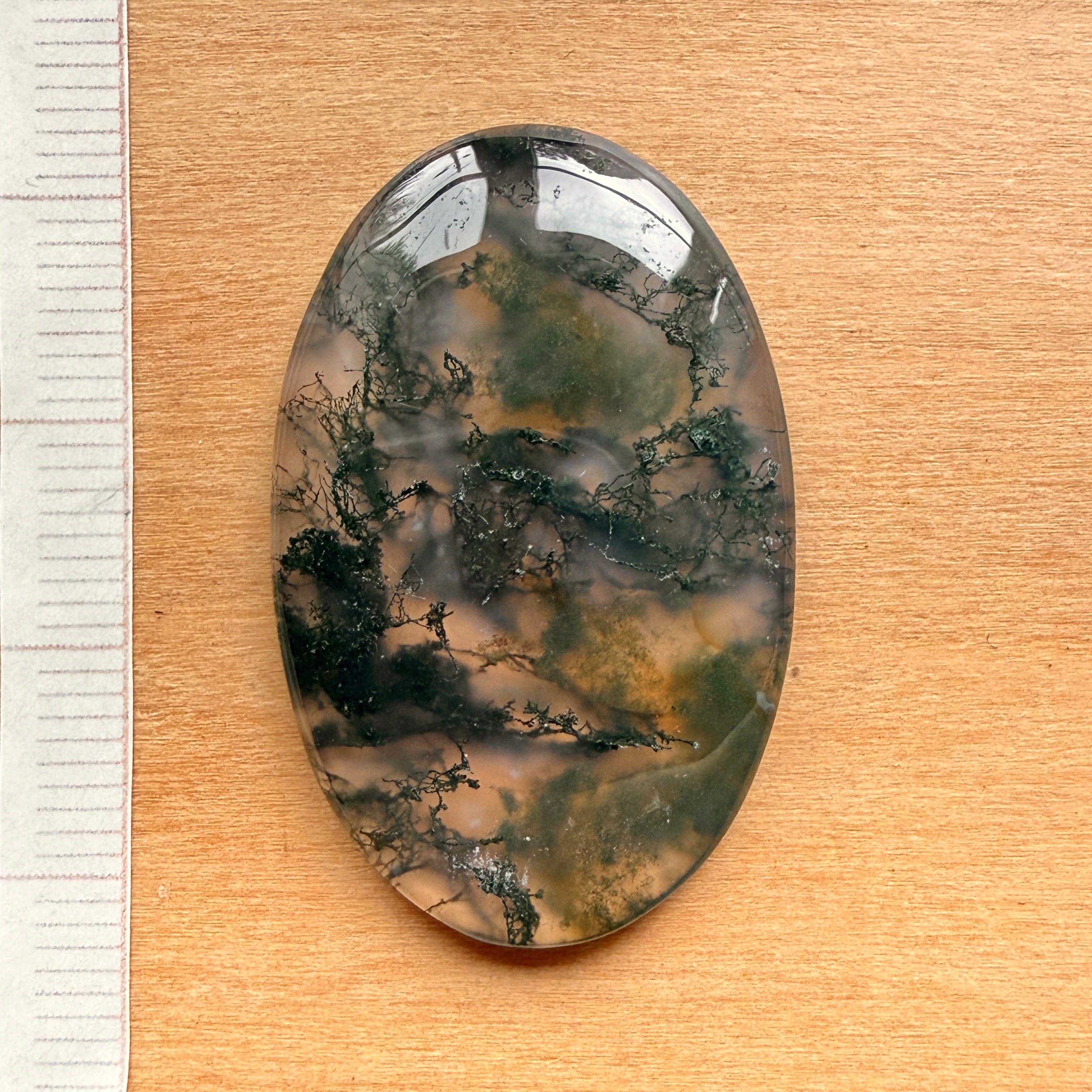 Cabochon Agate Mousse
