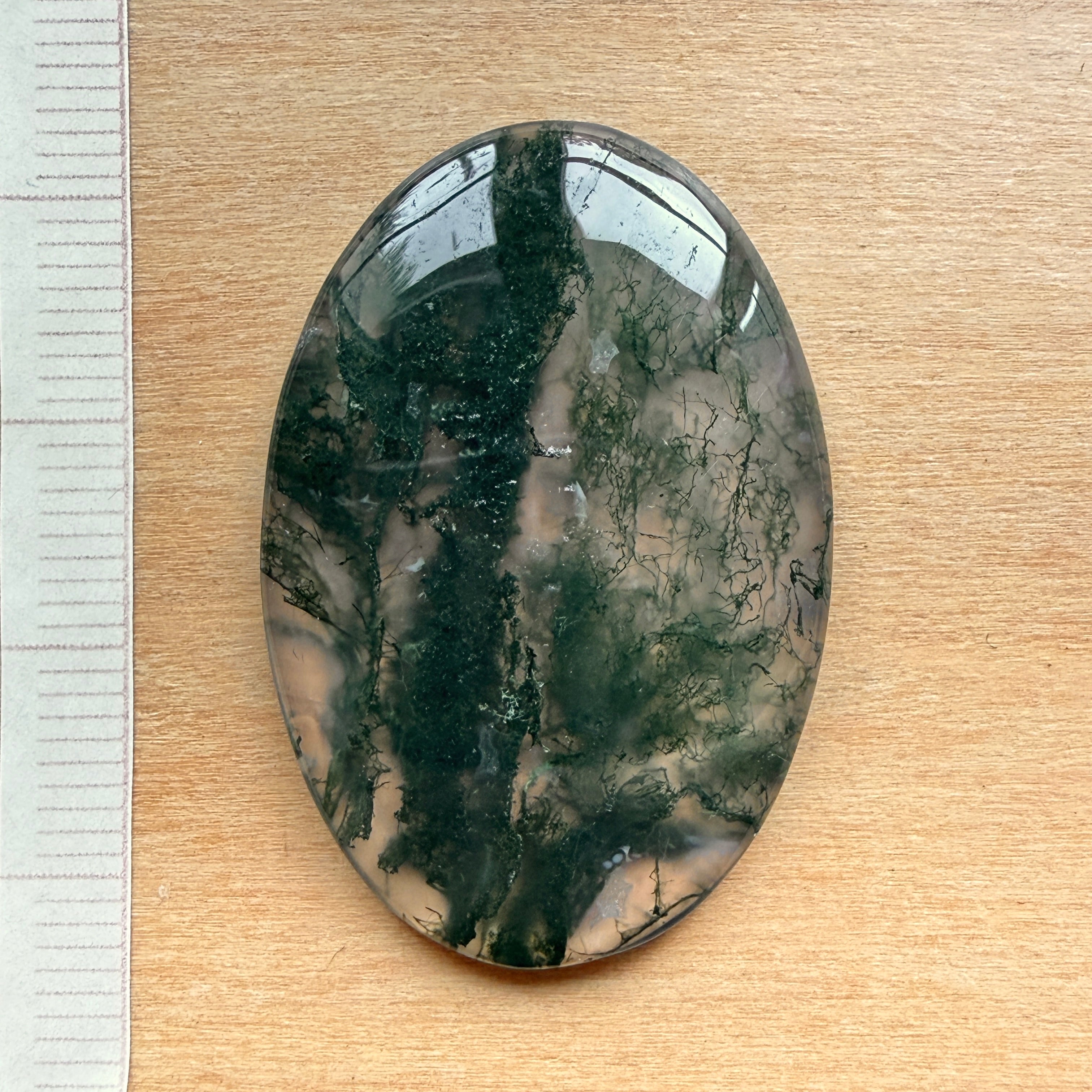 Cabochon Agate Mousse