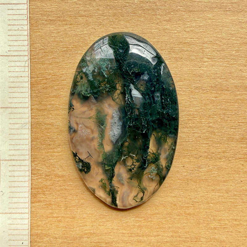 Cabochon Agate Mousse