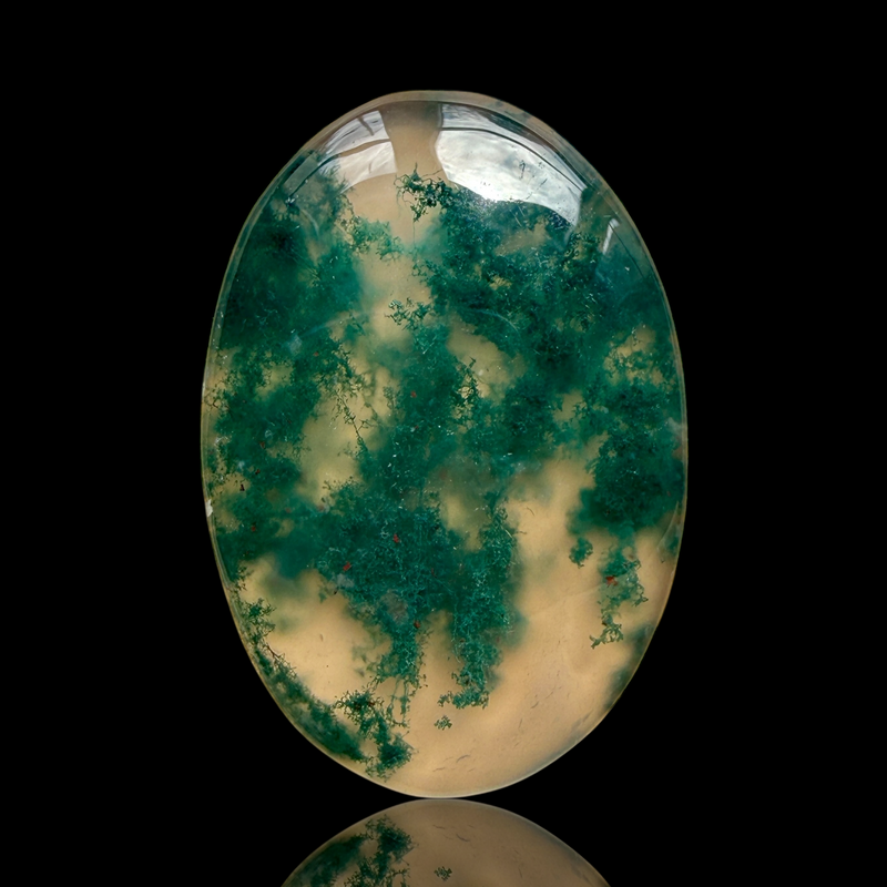 Cabochon Agate Mousse
