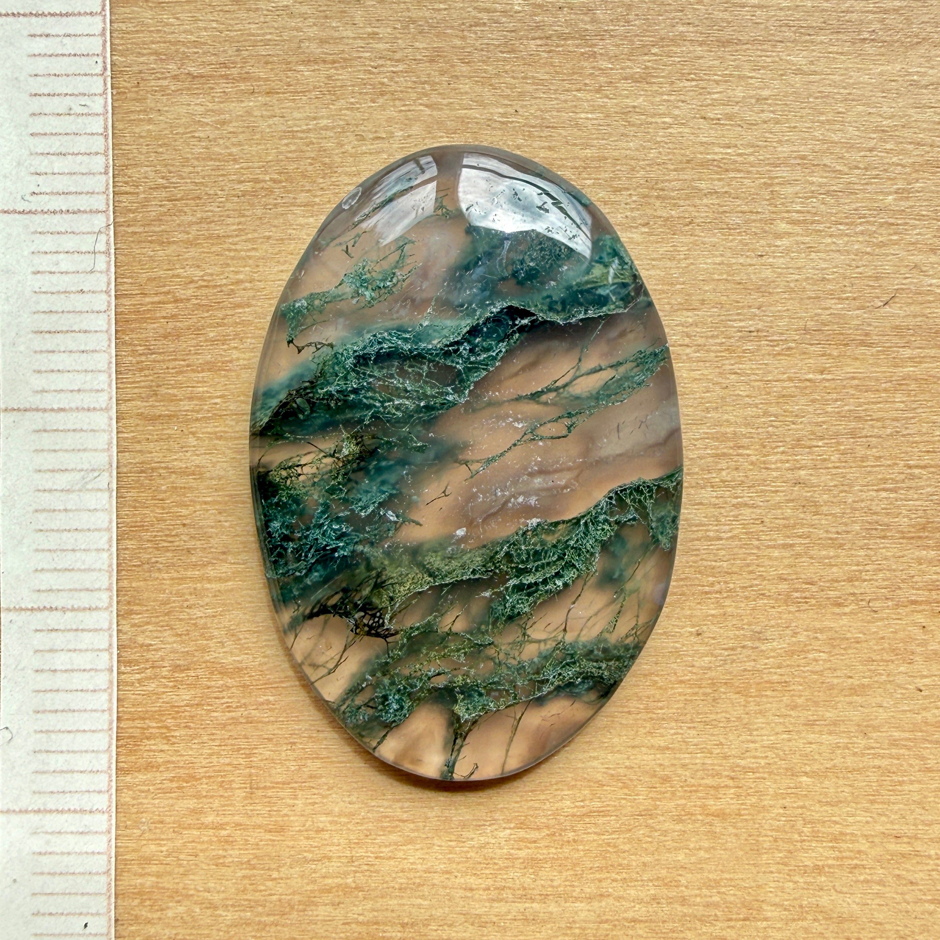 Cabochon Agate Mousse