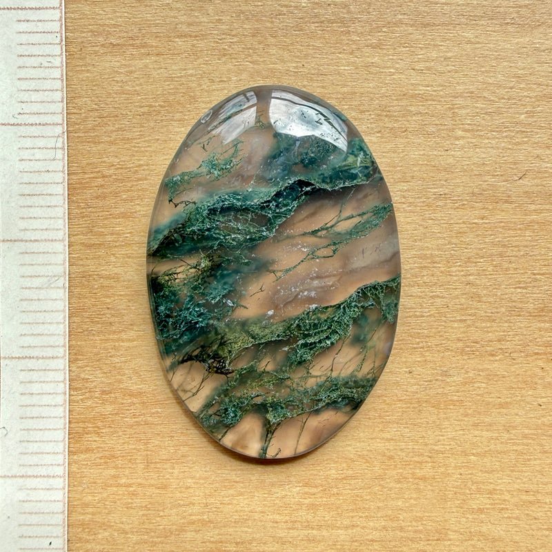 Cabochon Agate Mousse