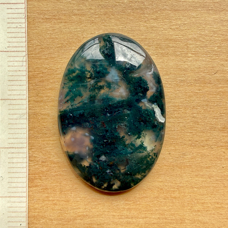 Cabochon Agate Mousse