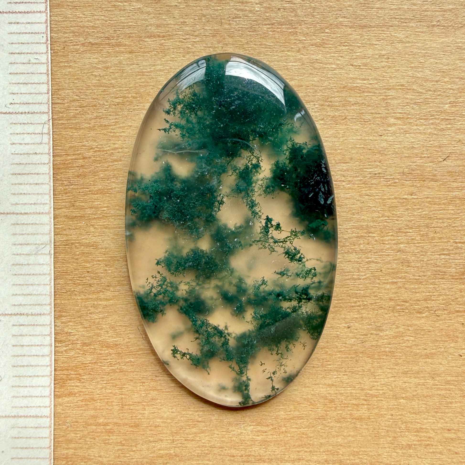 Cabochon Agate Mousse