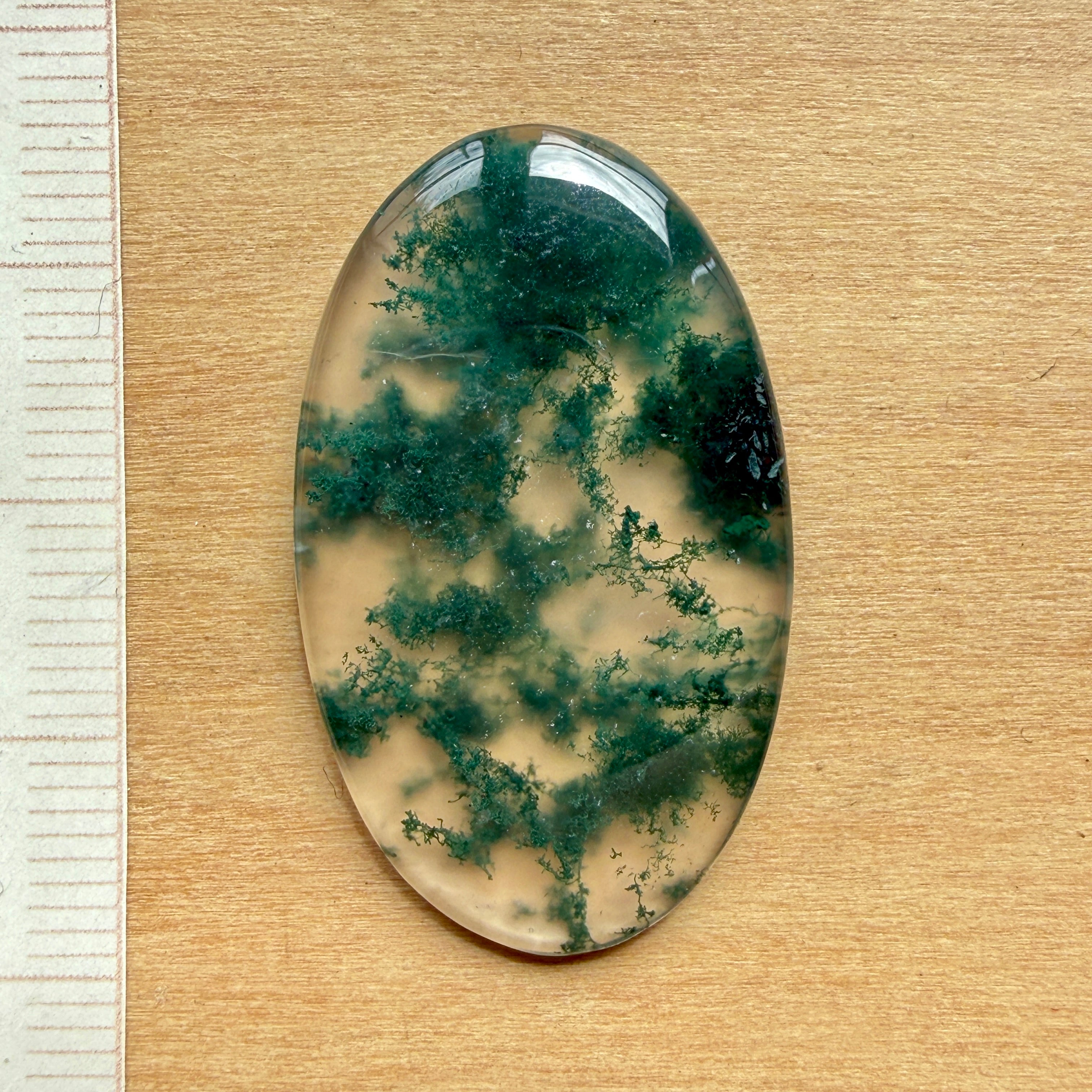 Cabochon Agate Mousse