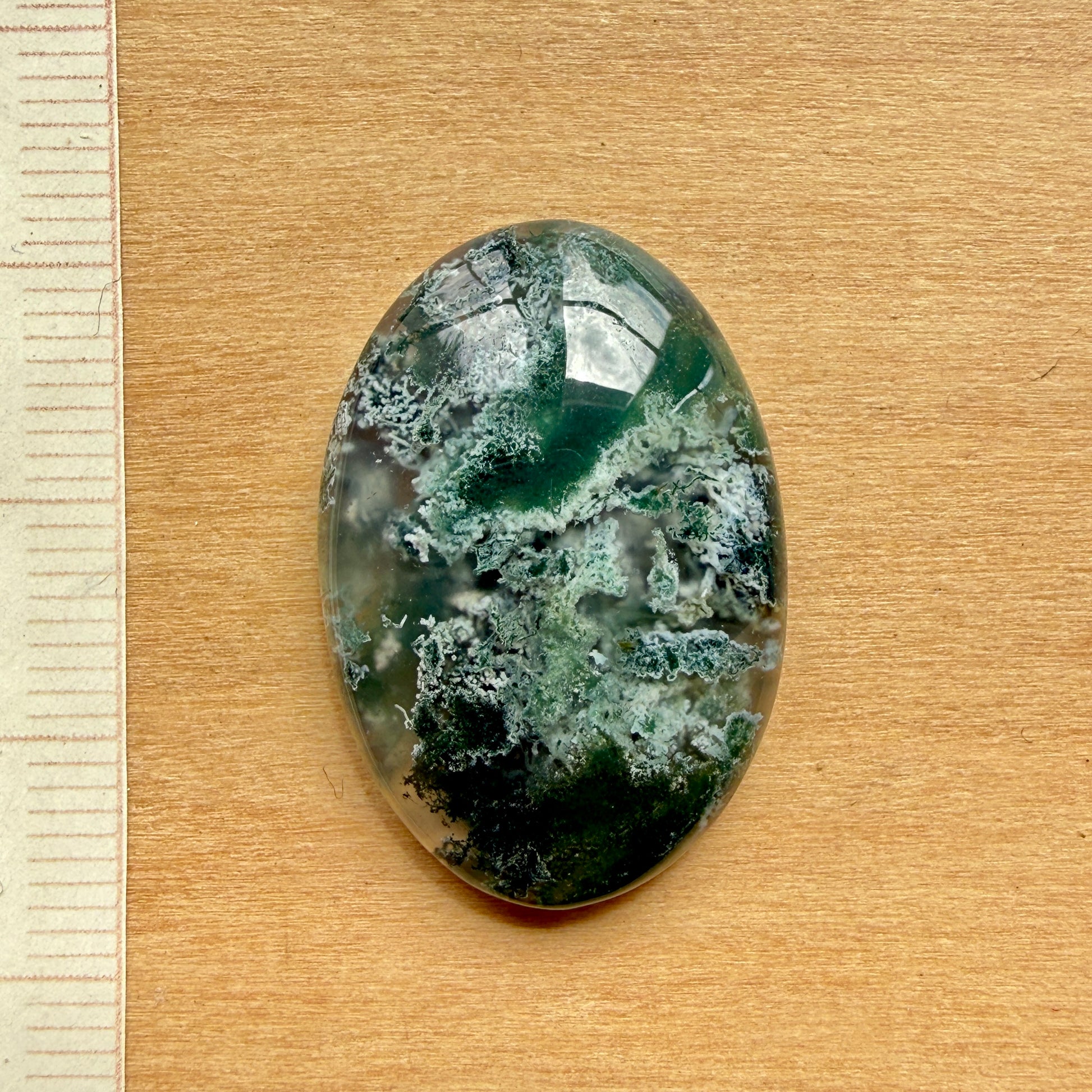 Cabochon Agate Mousse
