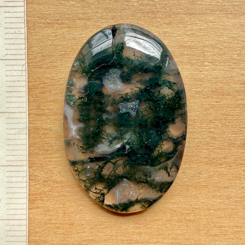 Cabochon Agate Mousse
