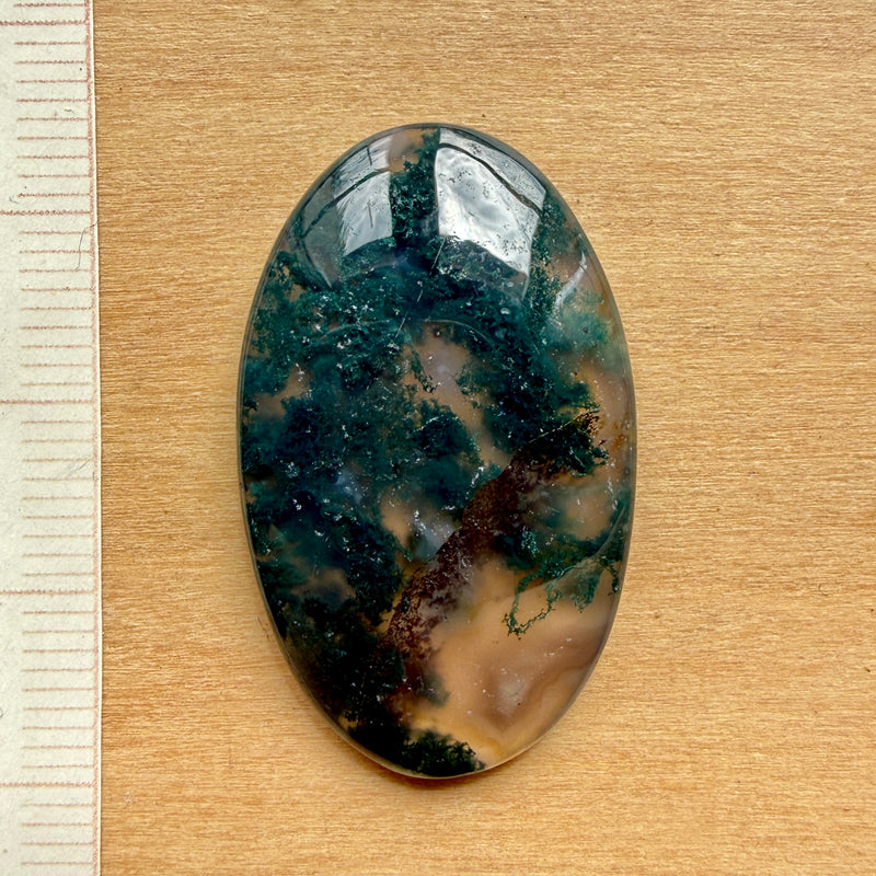 Cabochon Agate Mousse