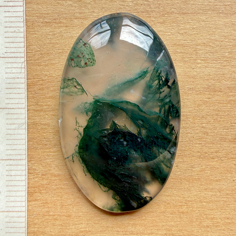 Cabochon Agate Mousse
