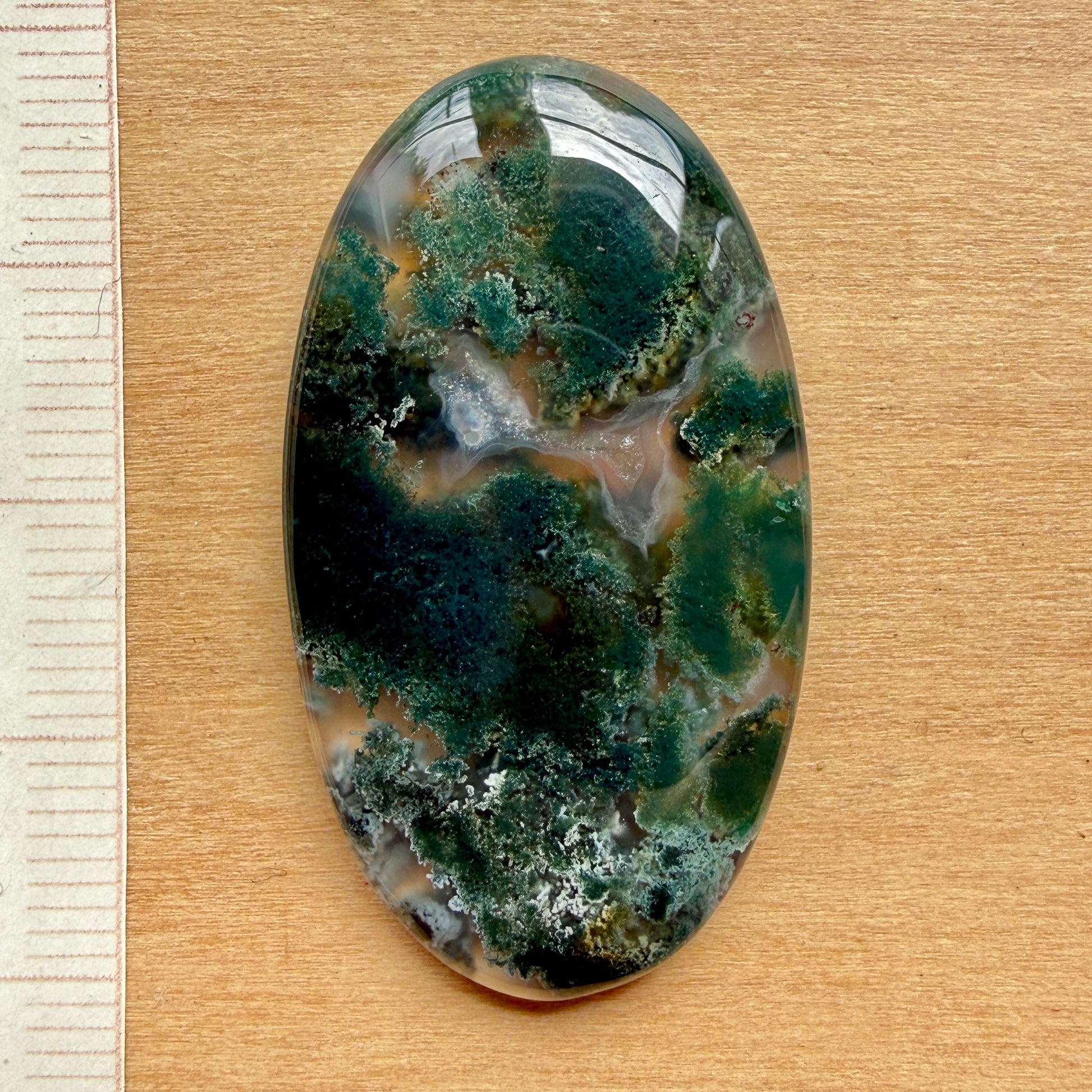 Cabochon Agate Mousse