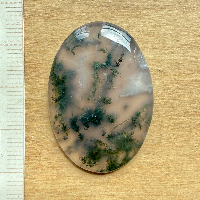 Cabochon Agate Mousse