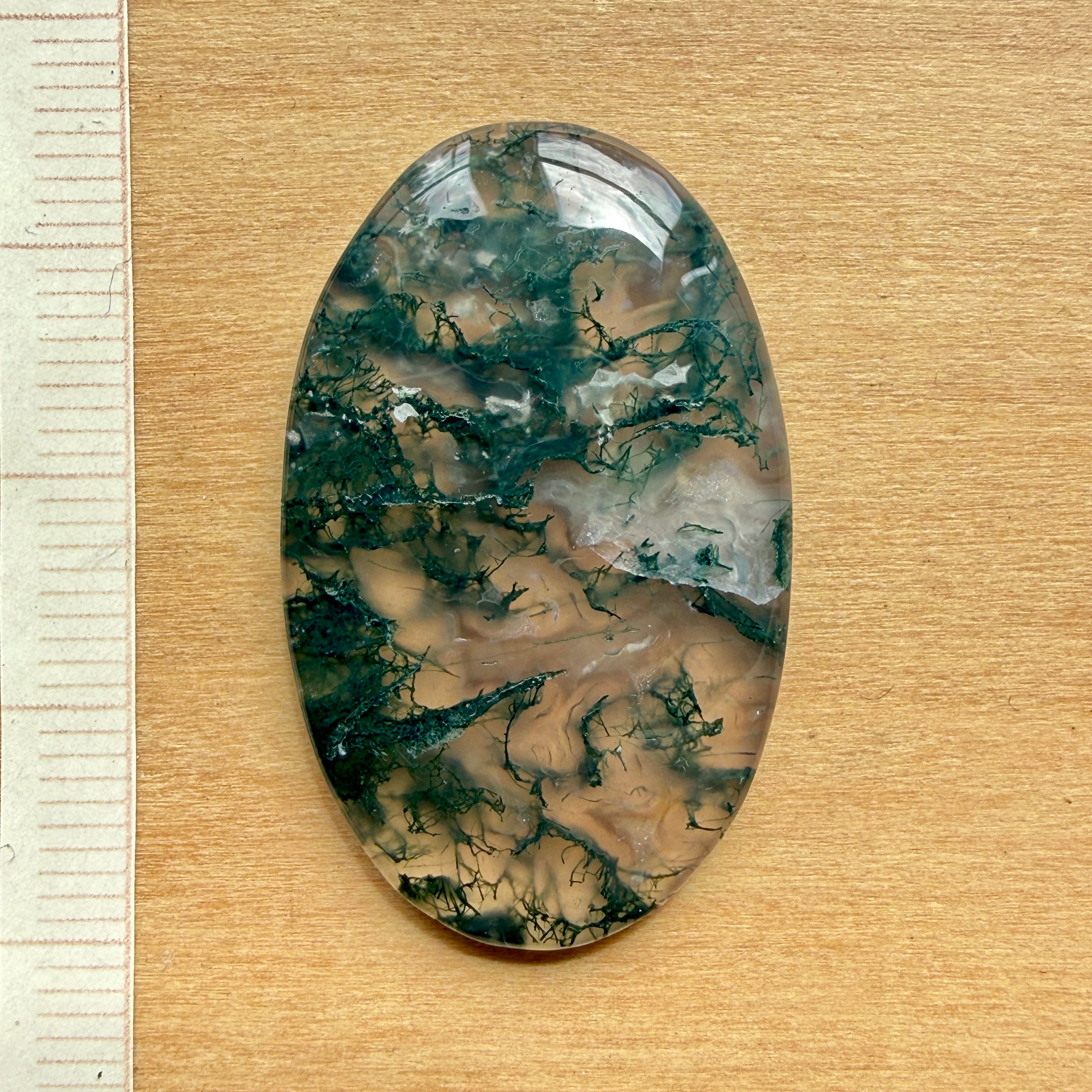 Cabochon Agate Mousse