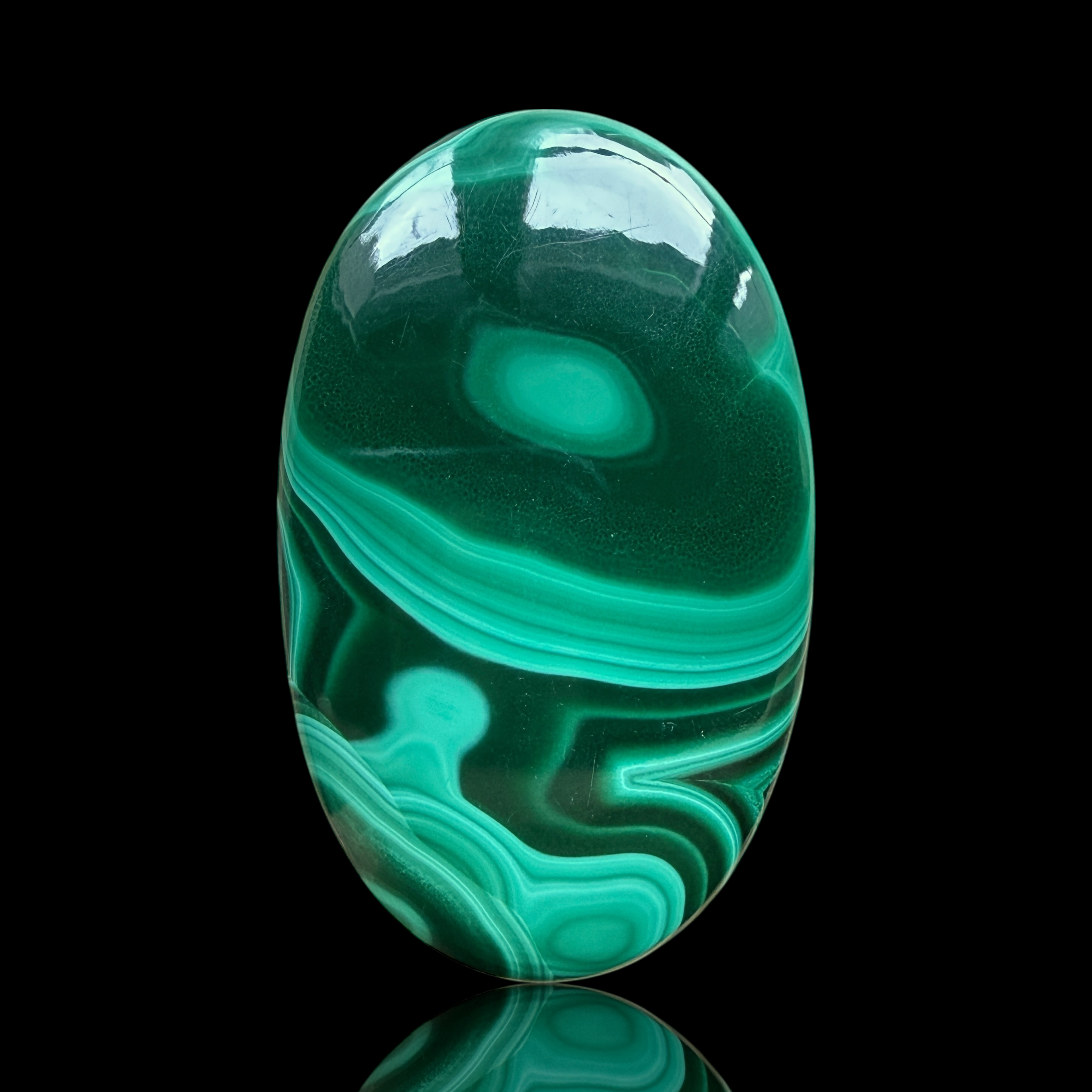 Cabochon Malachite