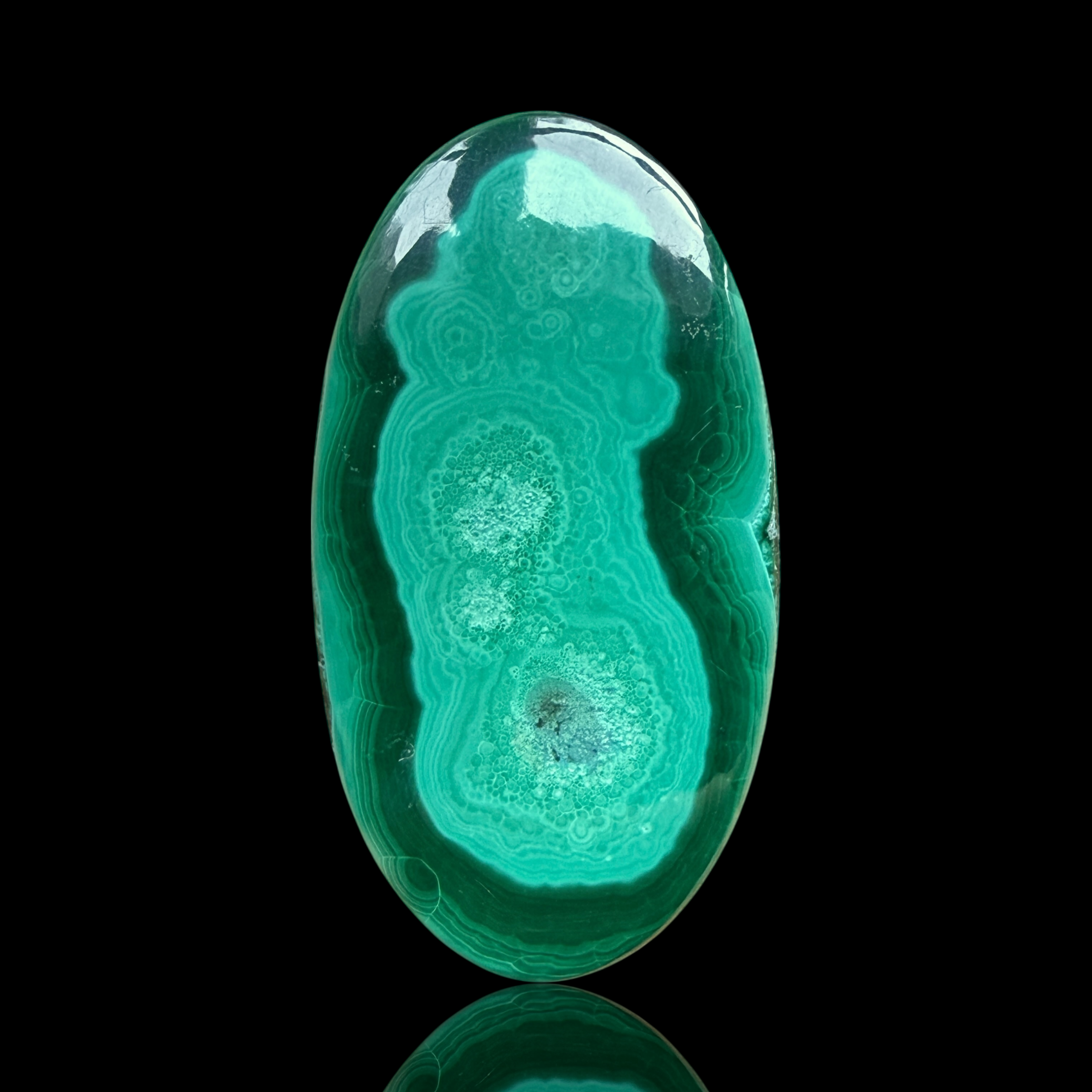 Cabochon Malachite