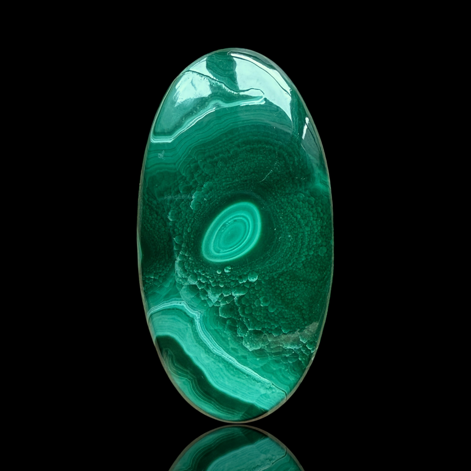 Cabochon Malachite