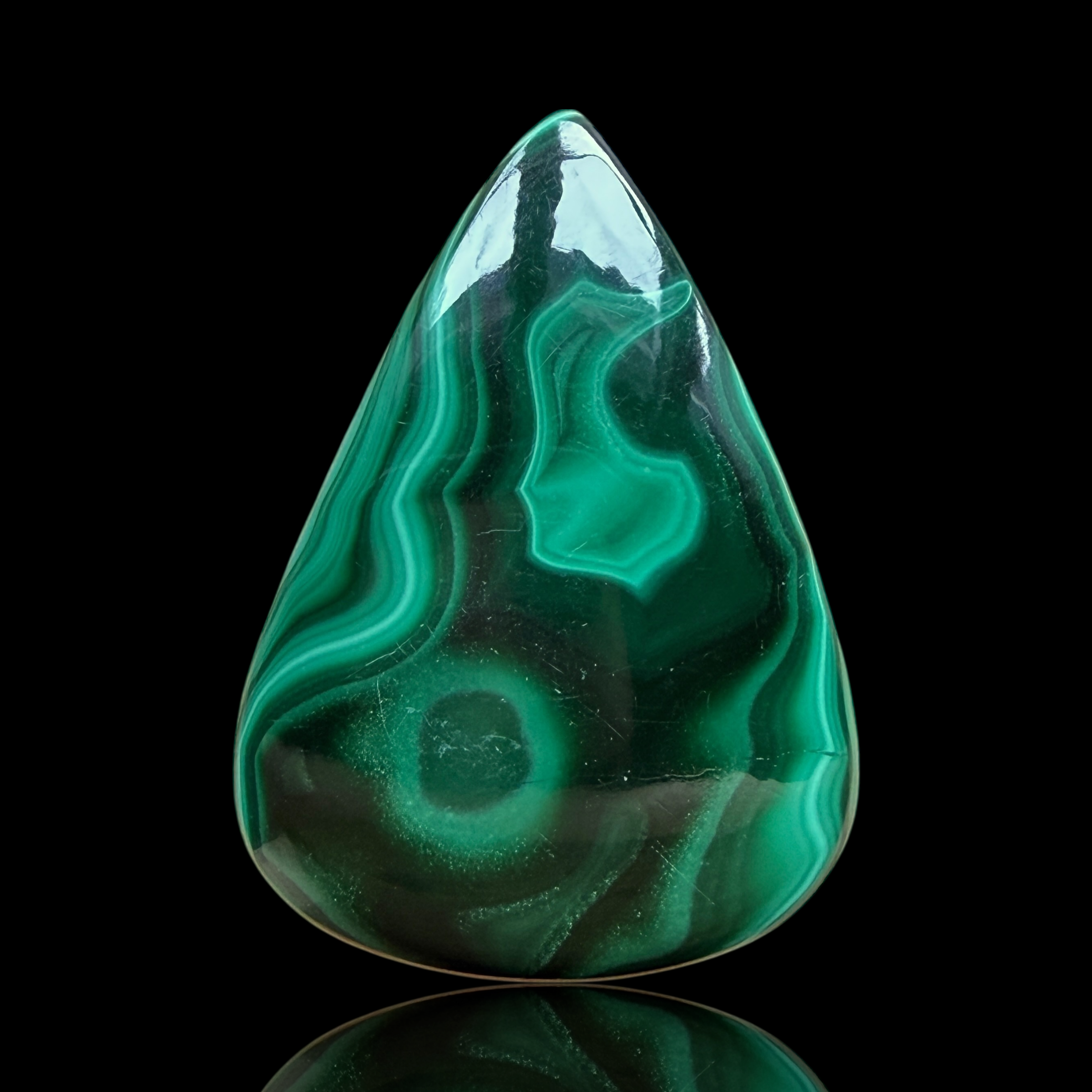 Cabochon Malachite