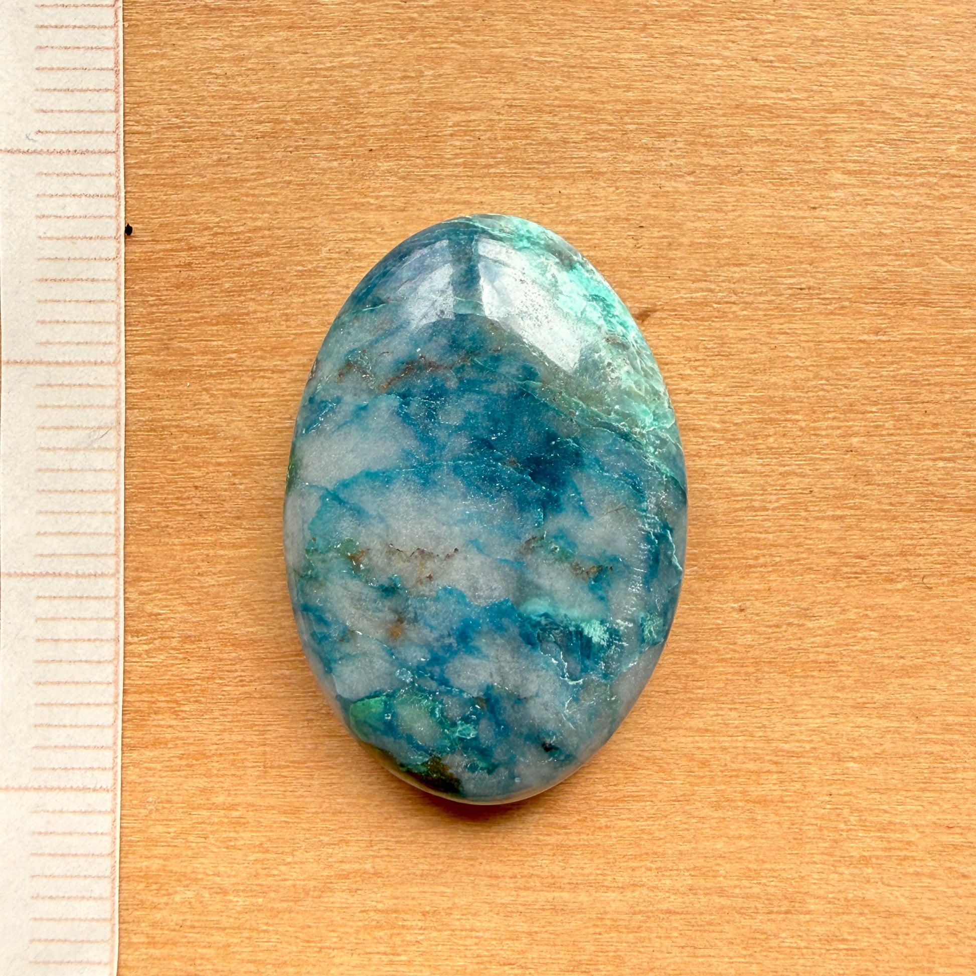 Cabochon Shattuckite