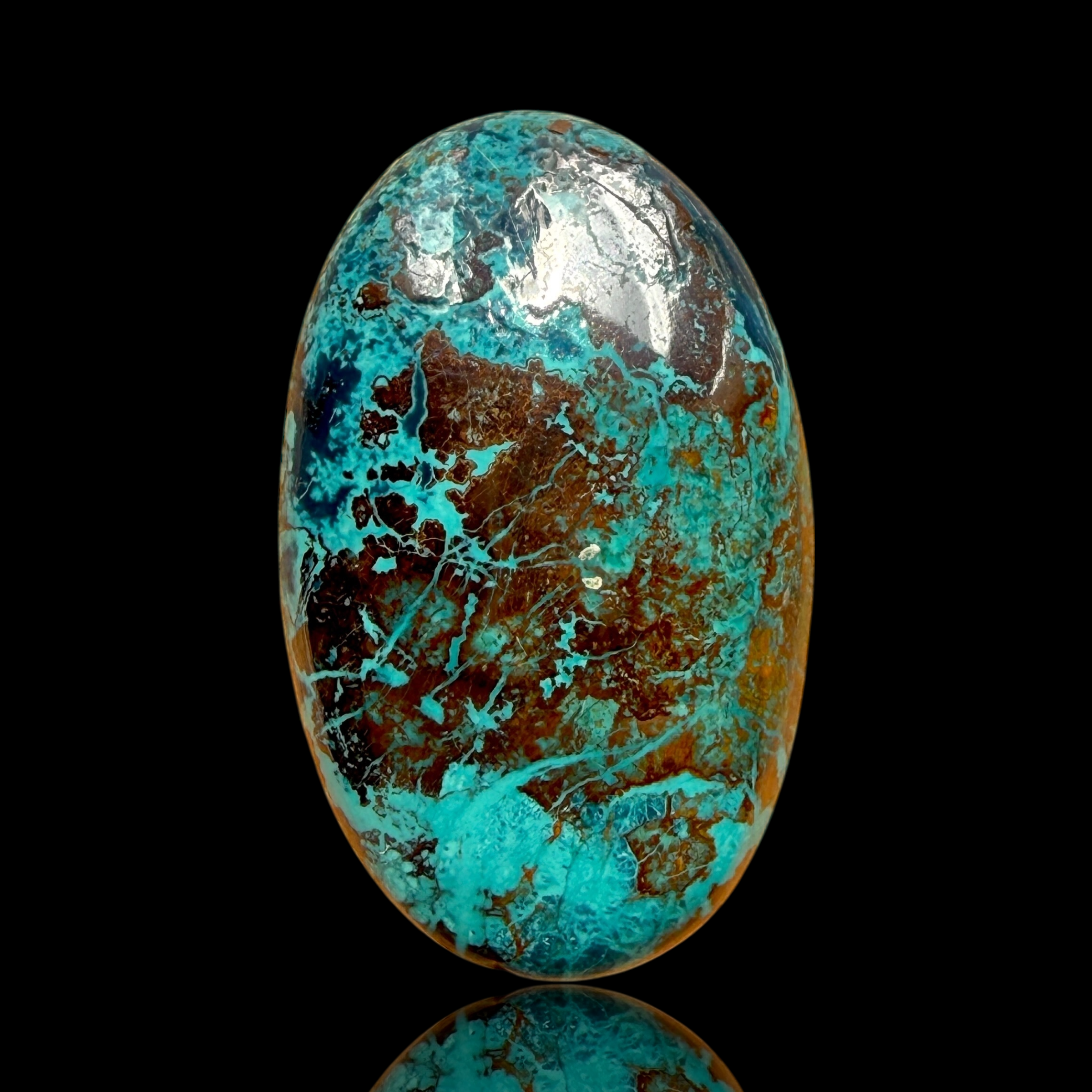 Cabochon Shattuckite