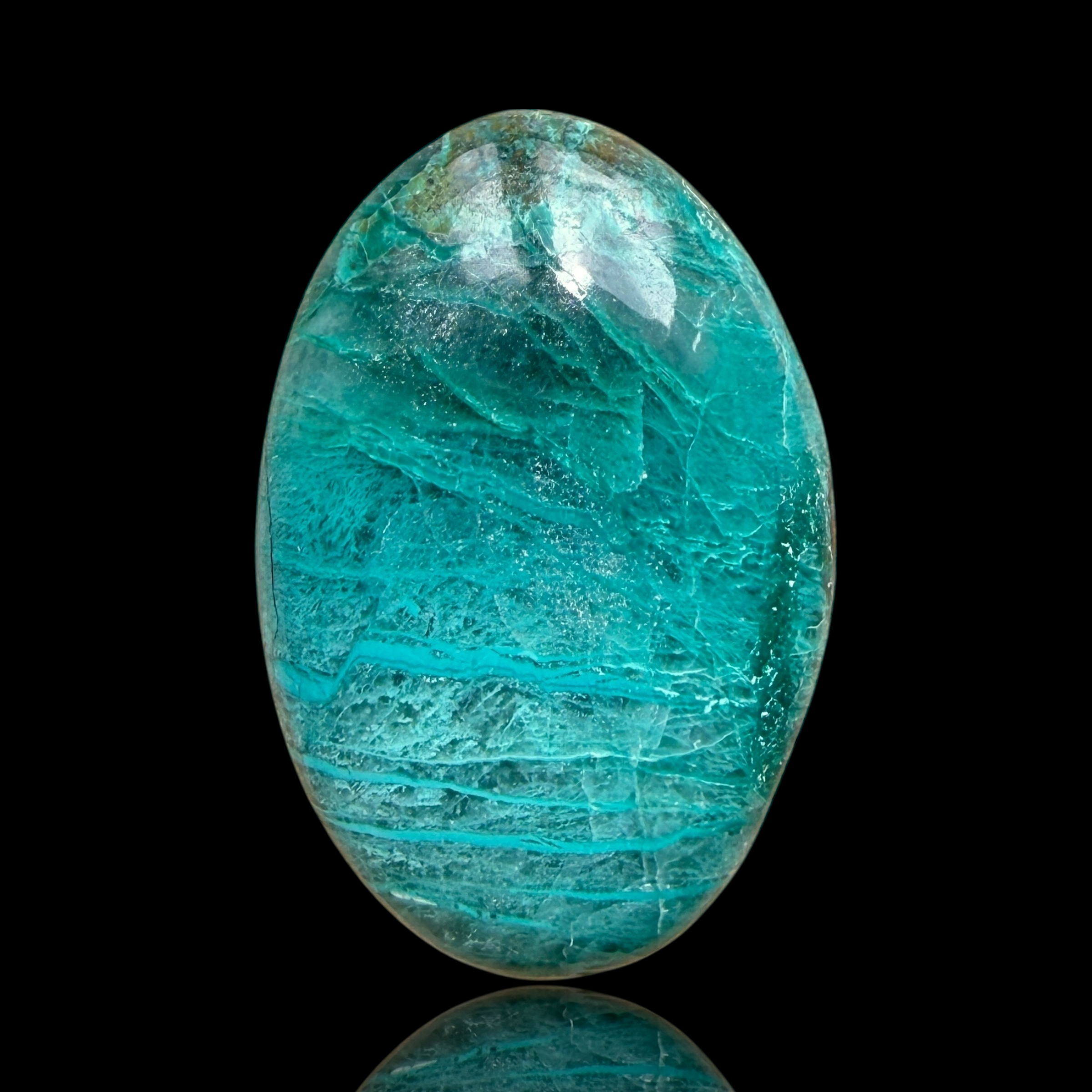 Cabochon Shattuckite