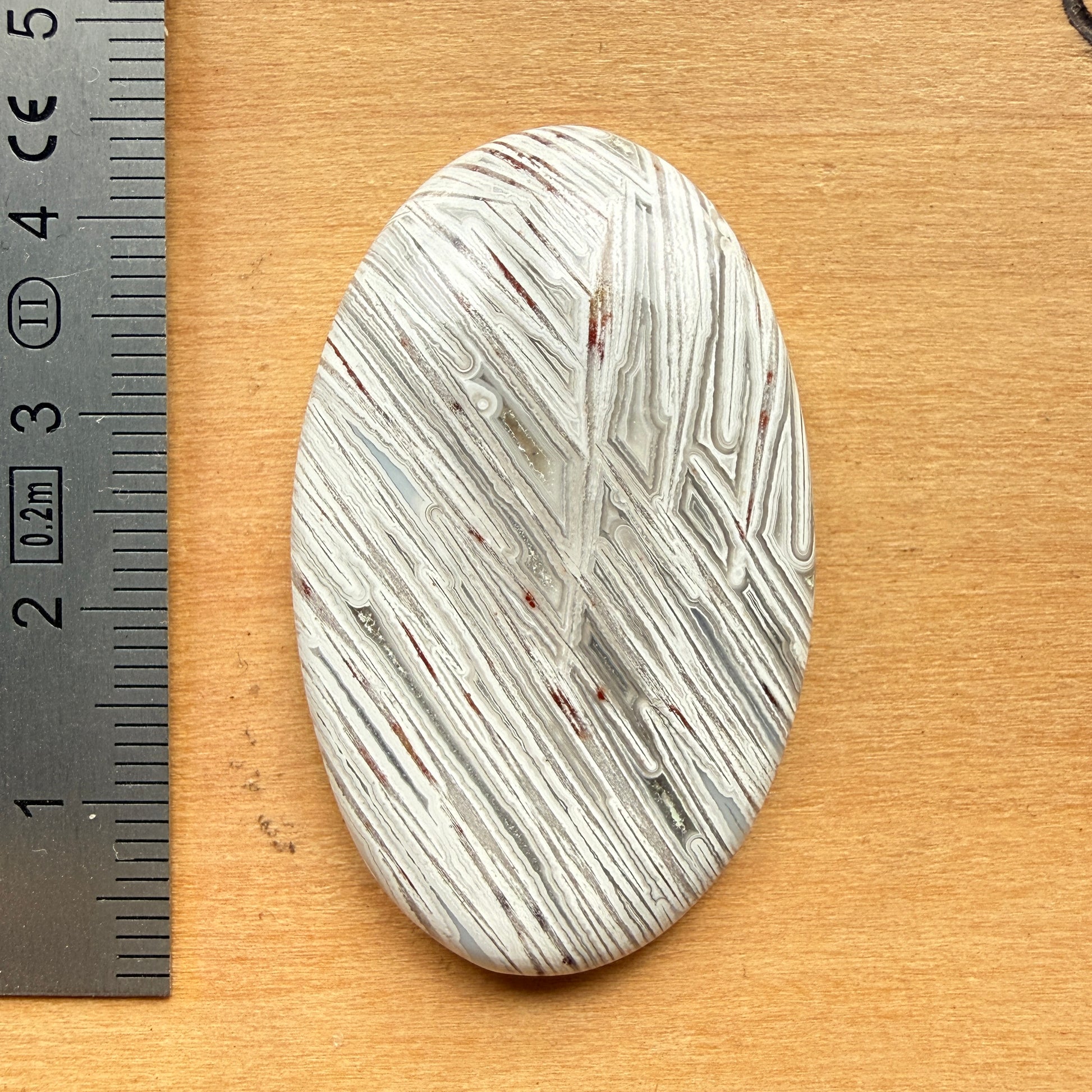 Cabochon Agate Lattice Lace