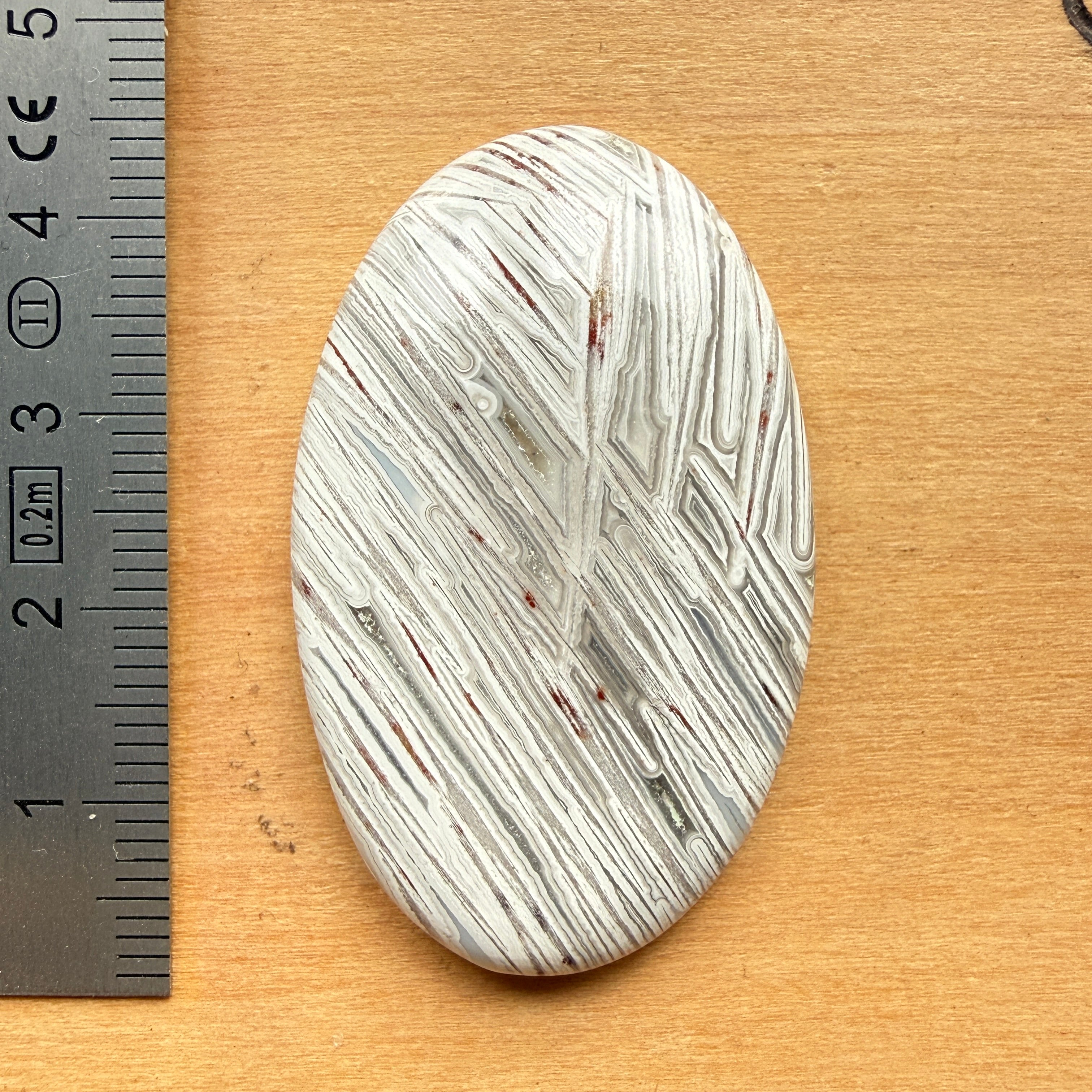 Cabochon Agate Lattice Lace