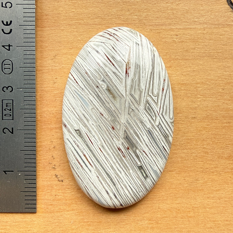 Cabochon Agate Lattice Lace