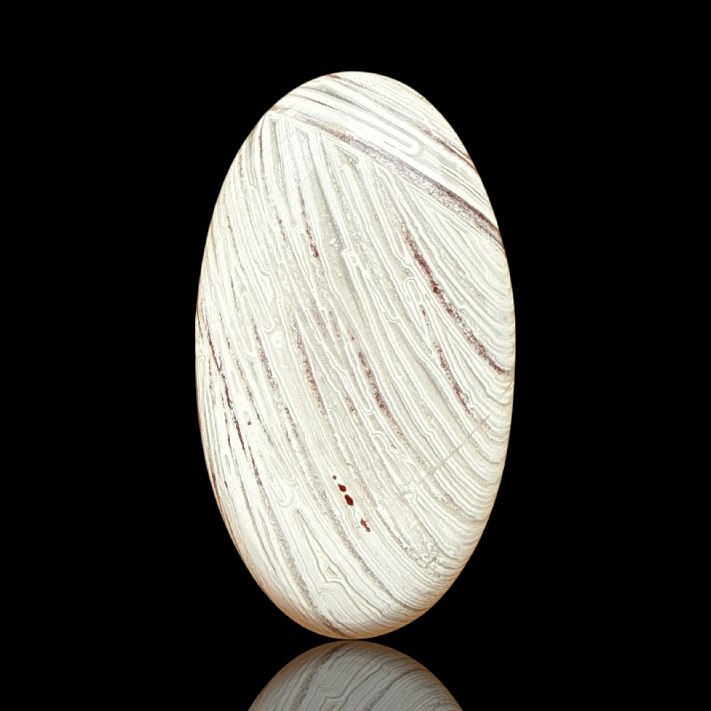 Cabochon Agate Lattice Lace