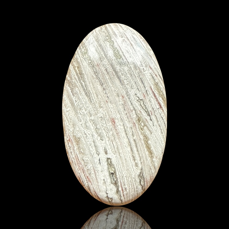 Cabochon Agate Lattice Lace