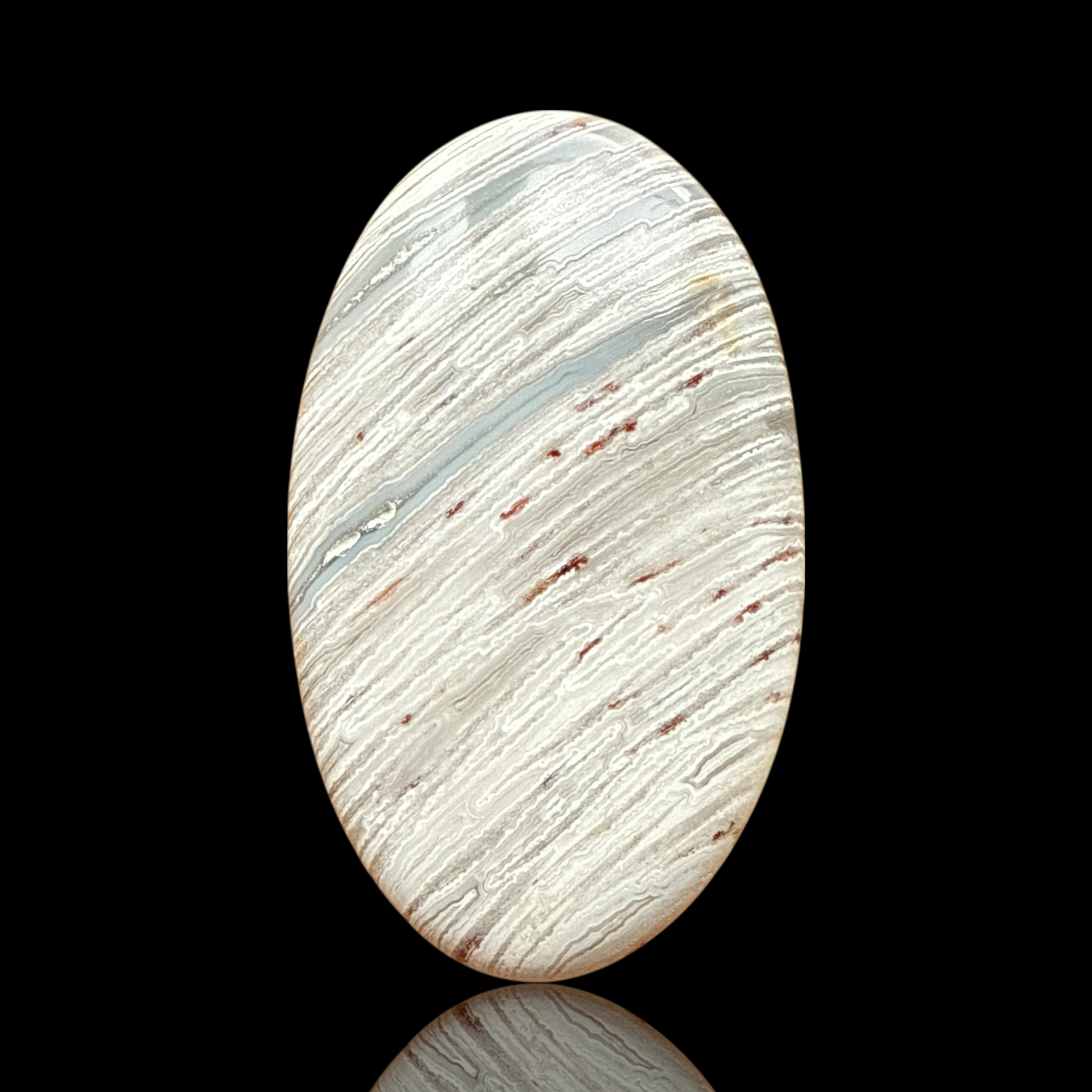 Cabochon Agate Lattice Lace