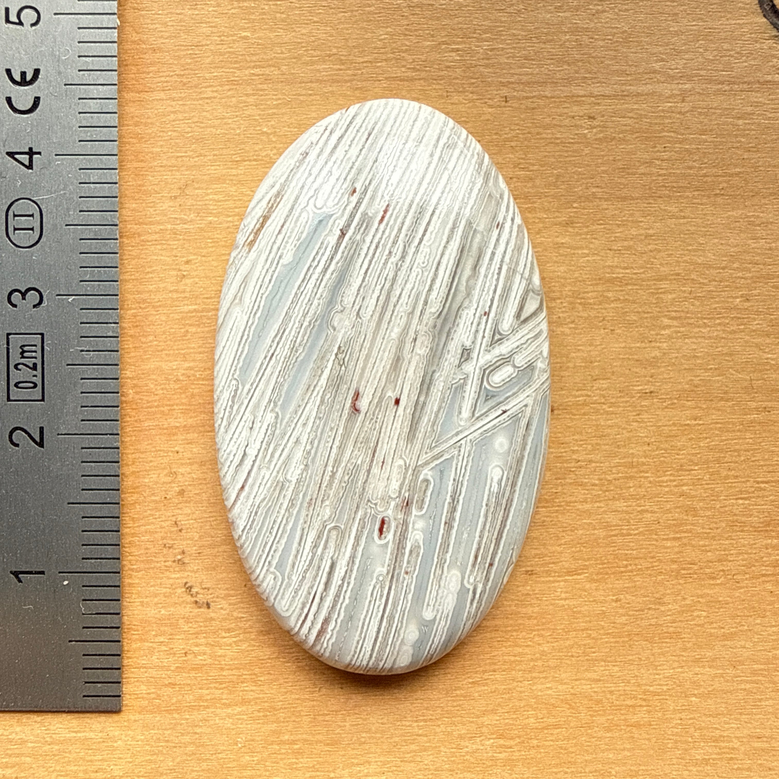 Cabochon Agate Lattice Lace