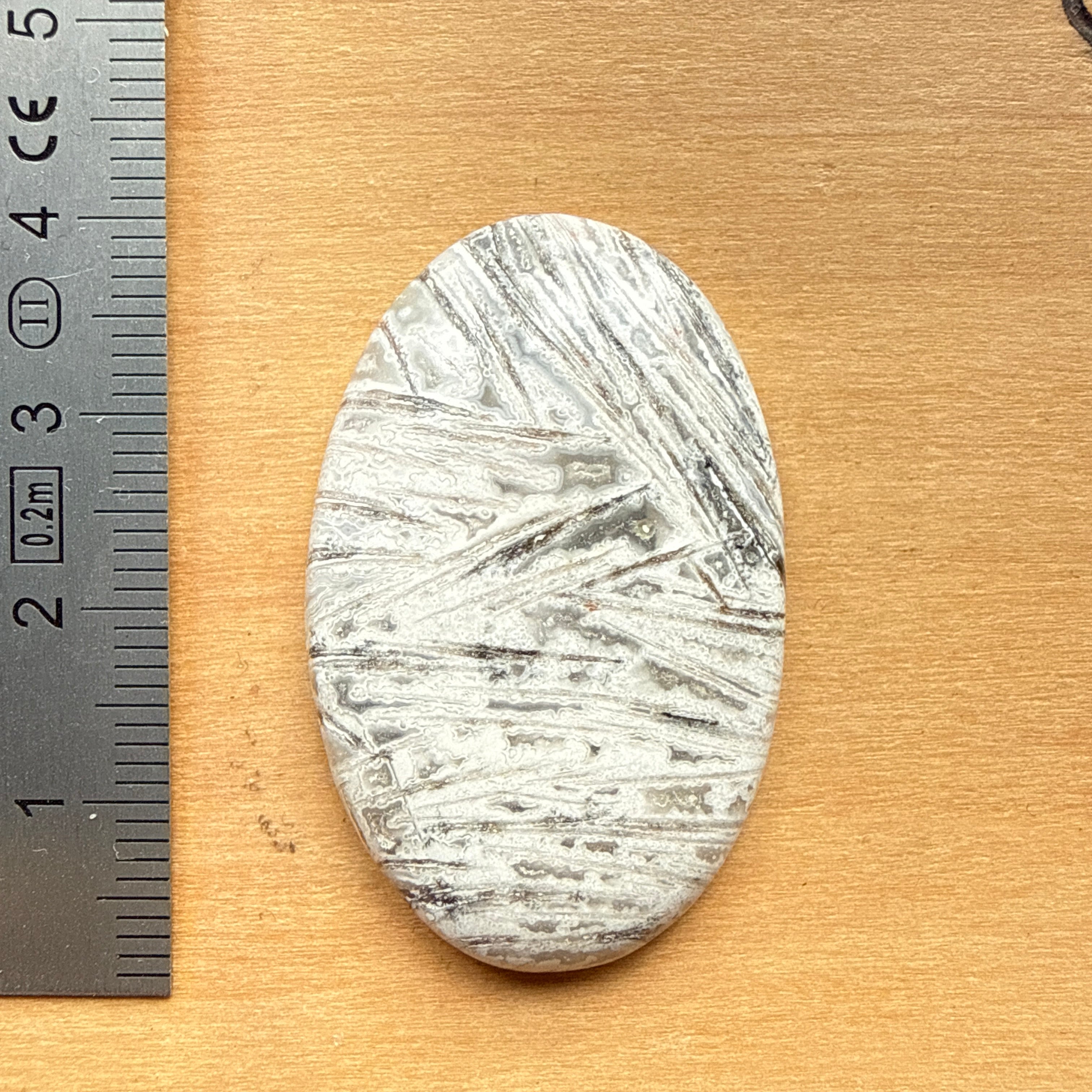 Cabochon Agate Lattice Lace