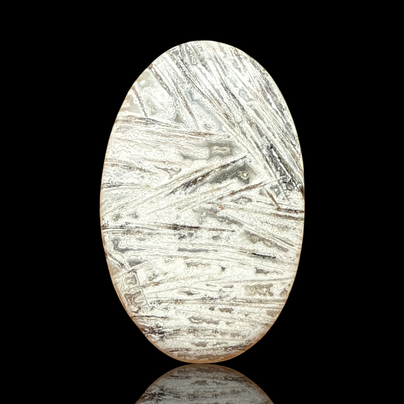 Cabochon Agate Lattice Lace