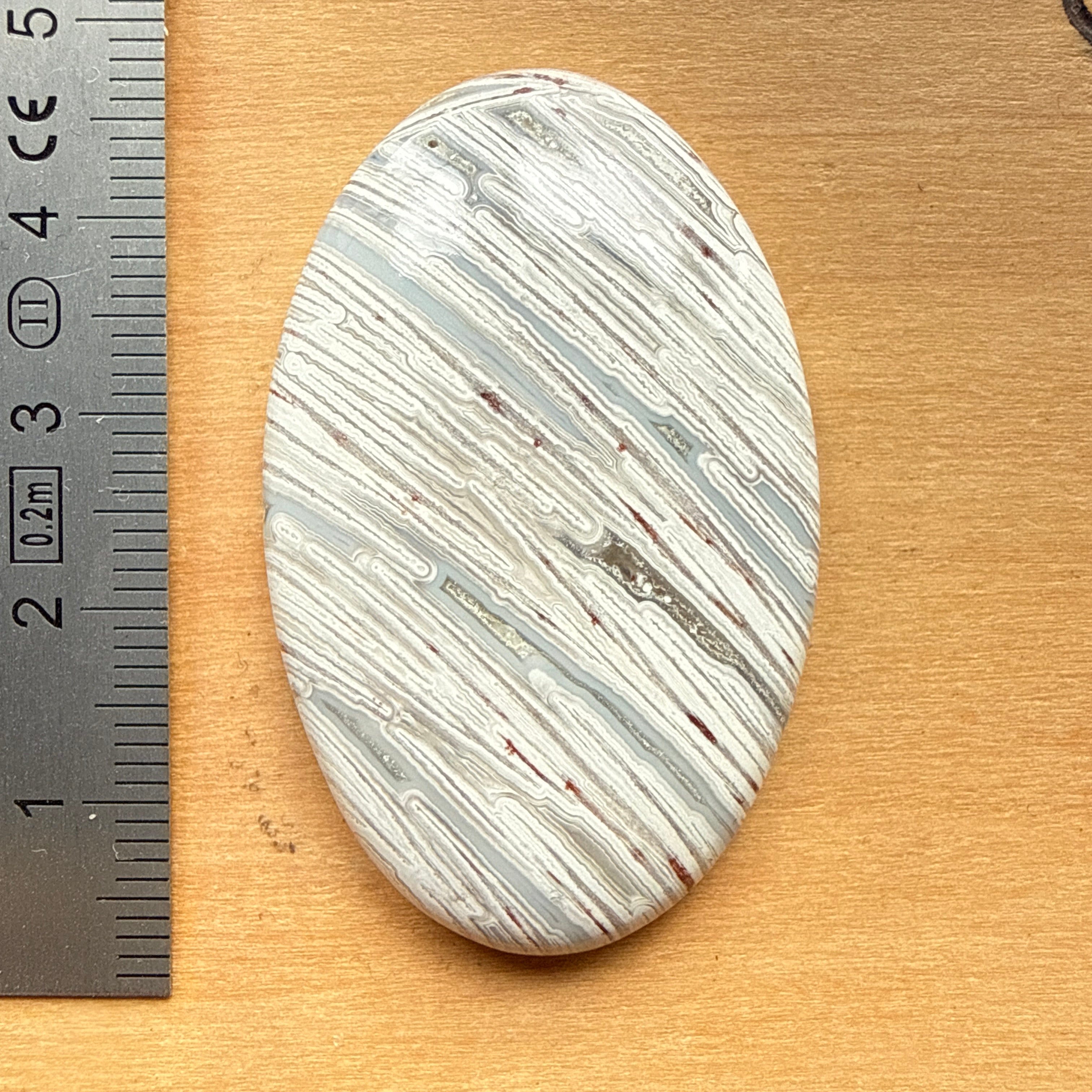 Cabochon Agate Lattice Lace