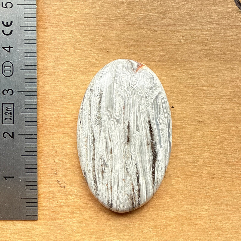 Cabochon Agate Lattice Lace