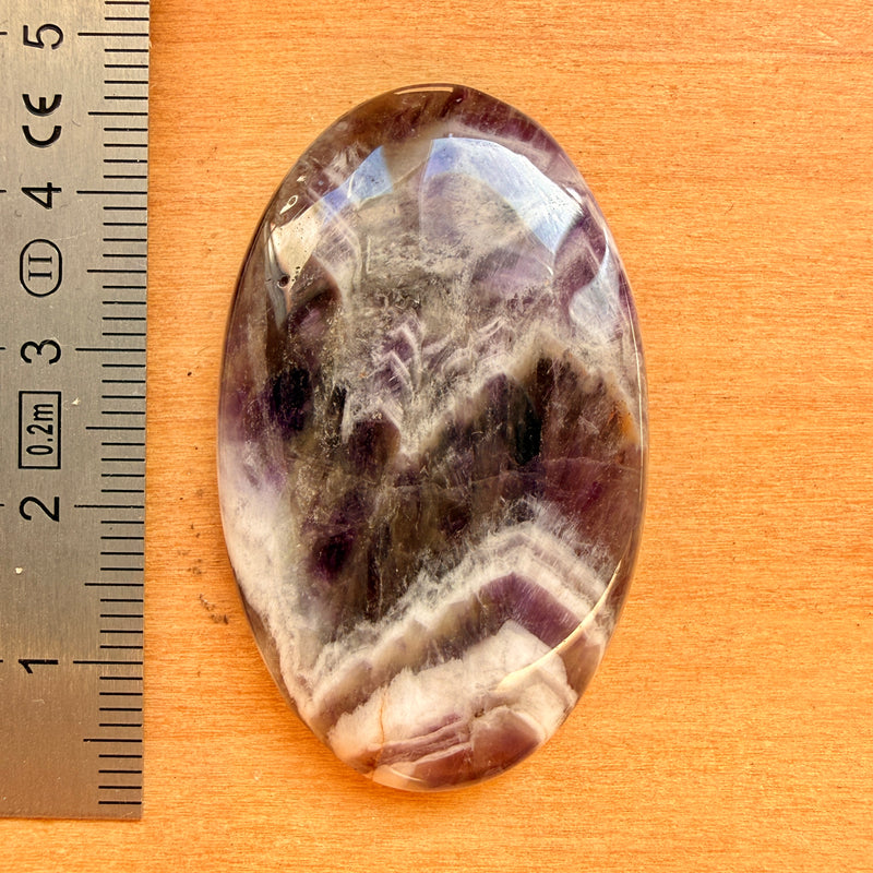 Cabochon Améthyste Chevron