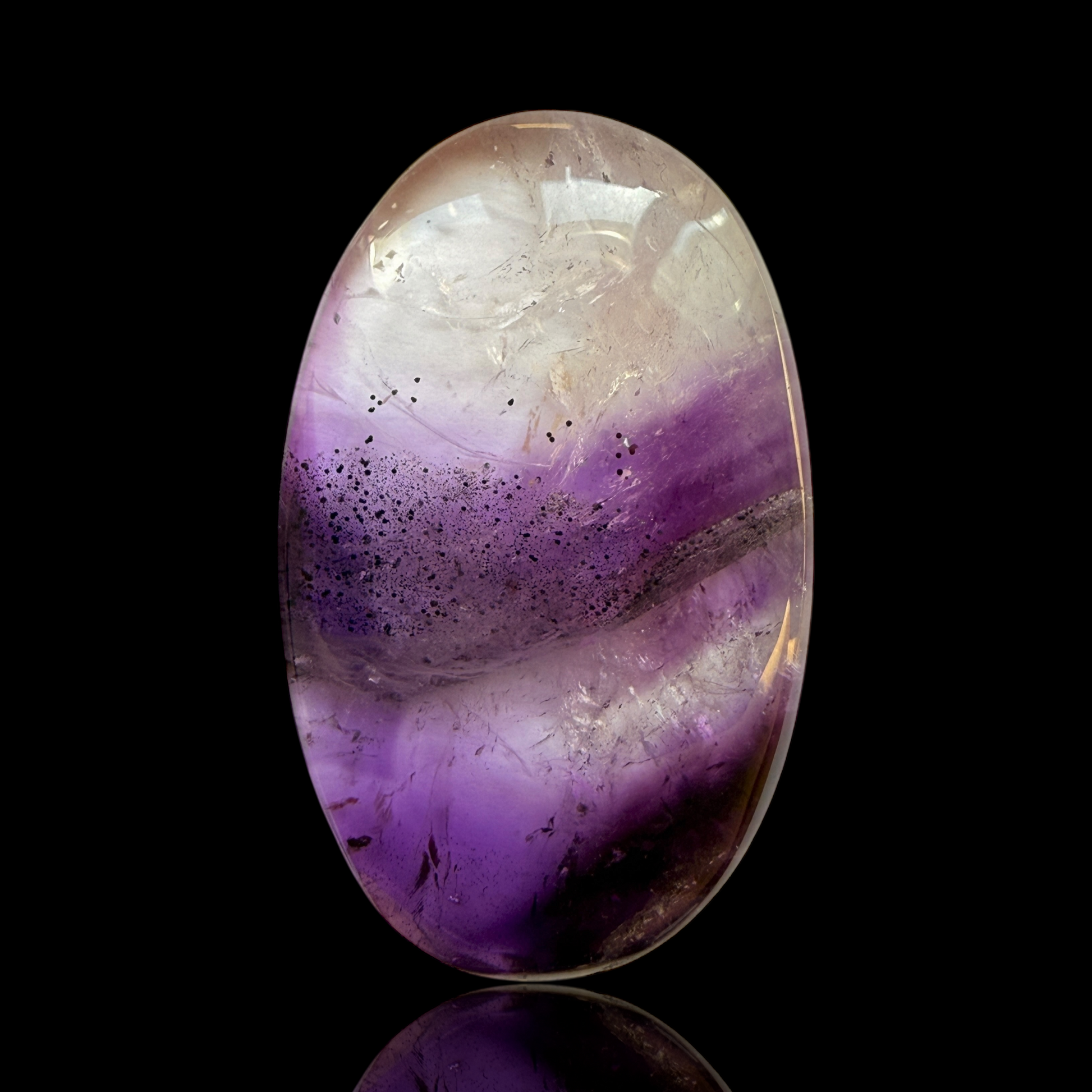 Cabochon Améthyste Quartz