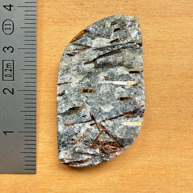 Cabochon Astrophyllite face Brute