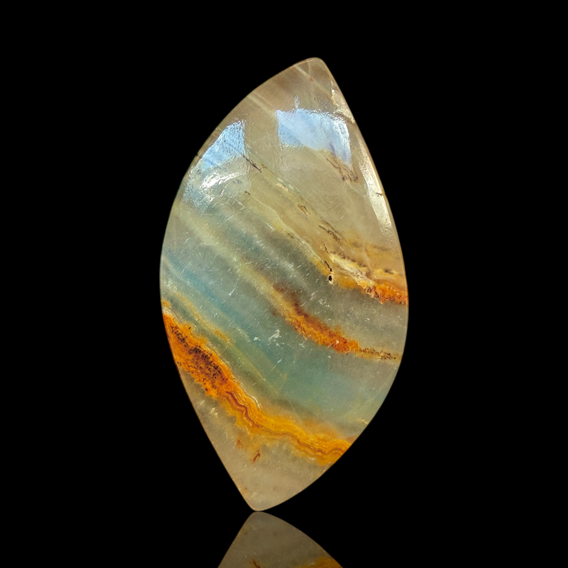Cabochon Calcite Bleue