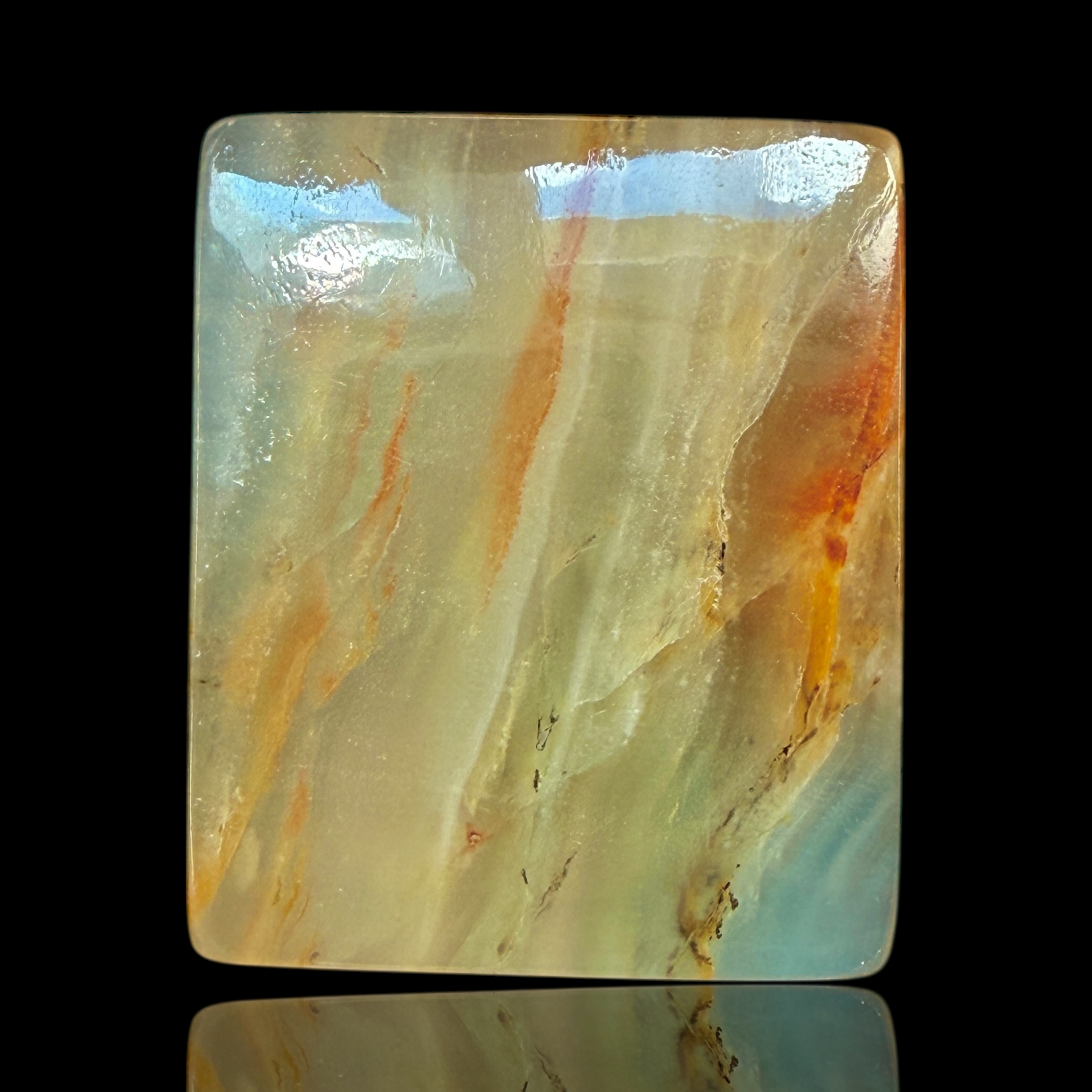 Cabochon Calcite Bleue
