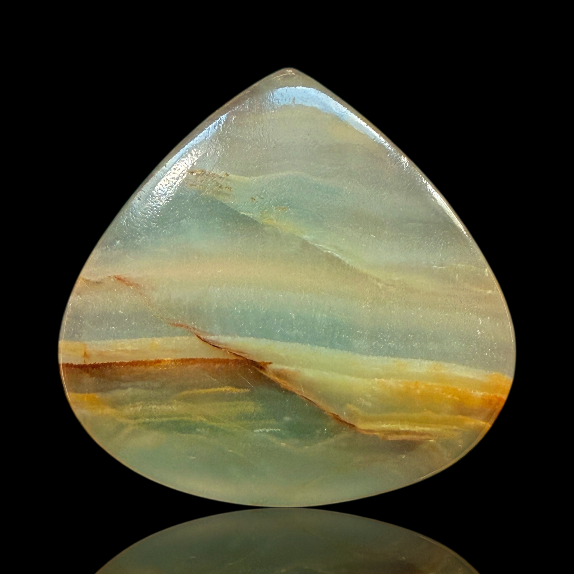 Cabochon Calcite Bleue
