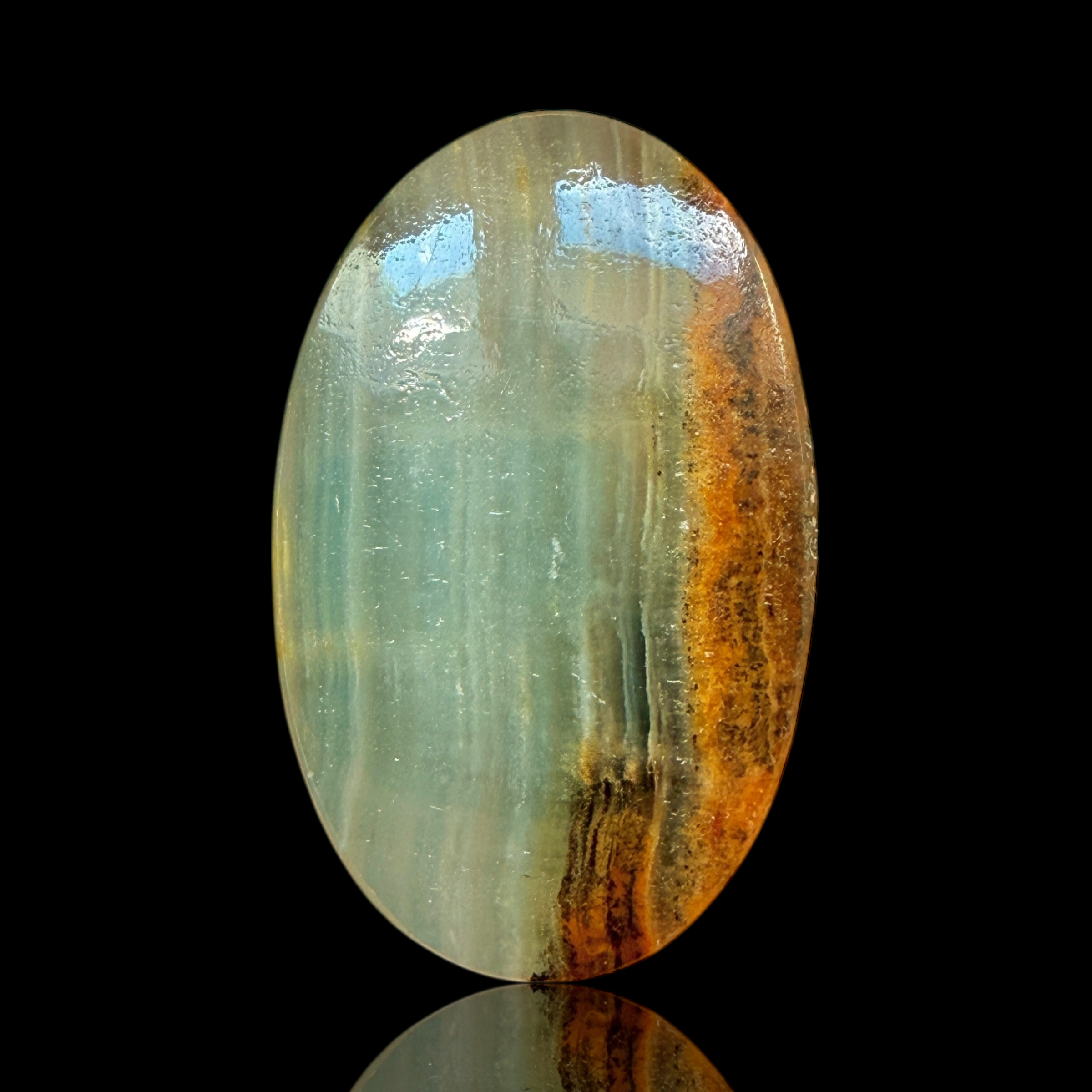 Cabochon Calcite Bleue