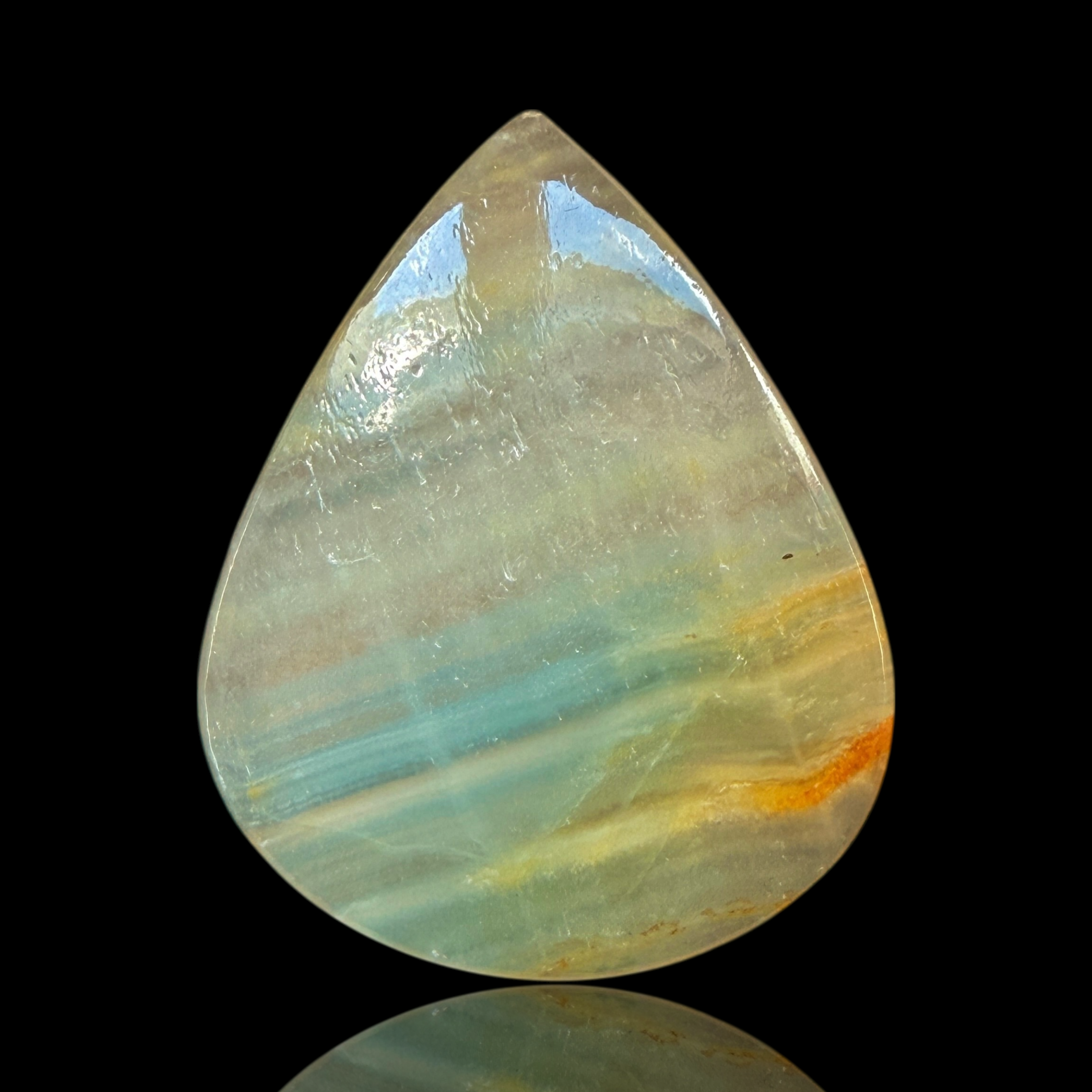 Cabochon Calcite Bleue