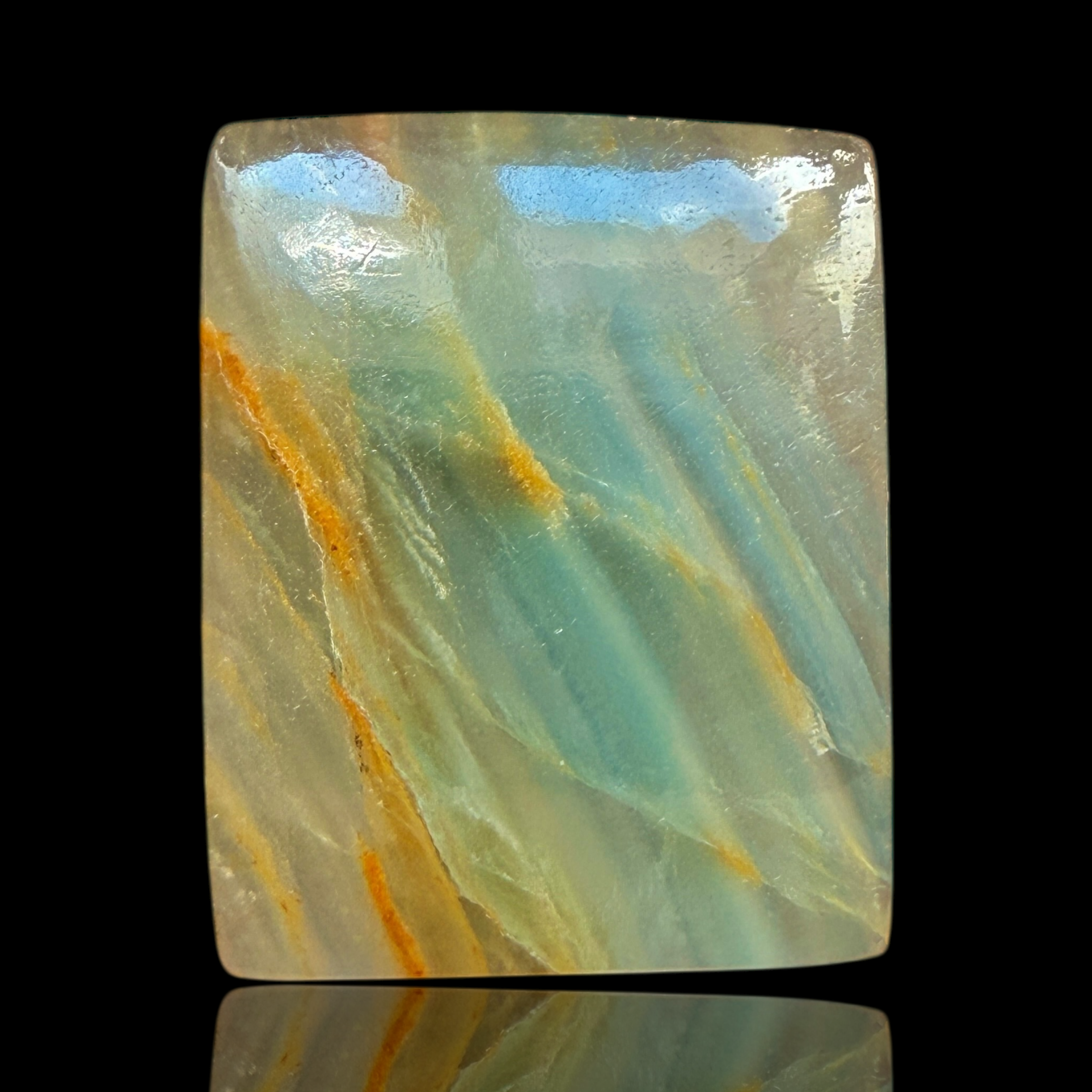 Cabochon Calcite Bleue