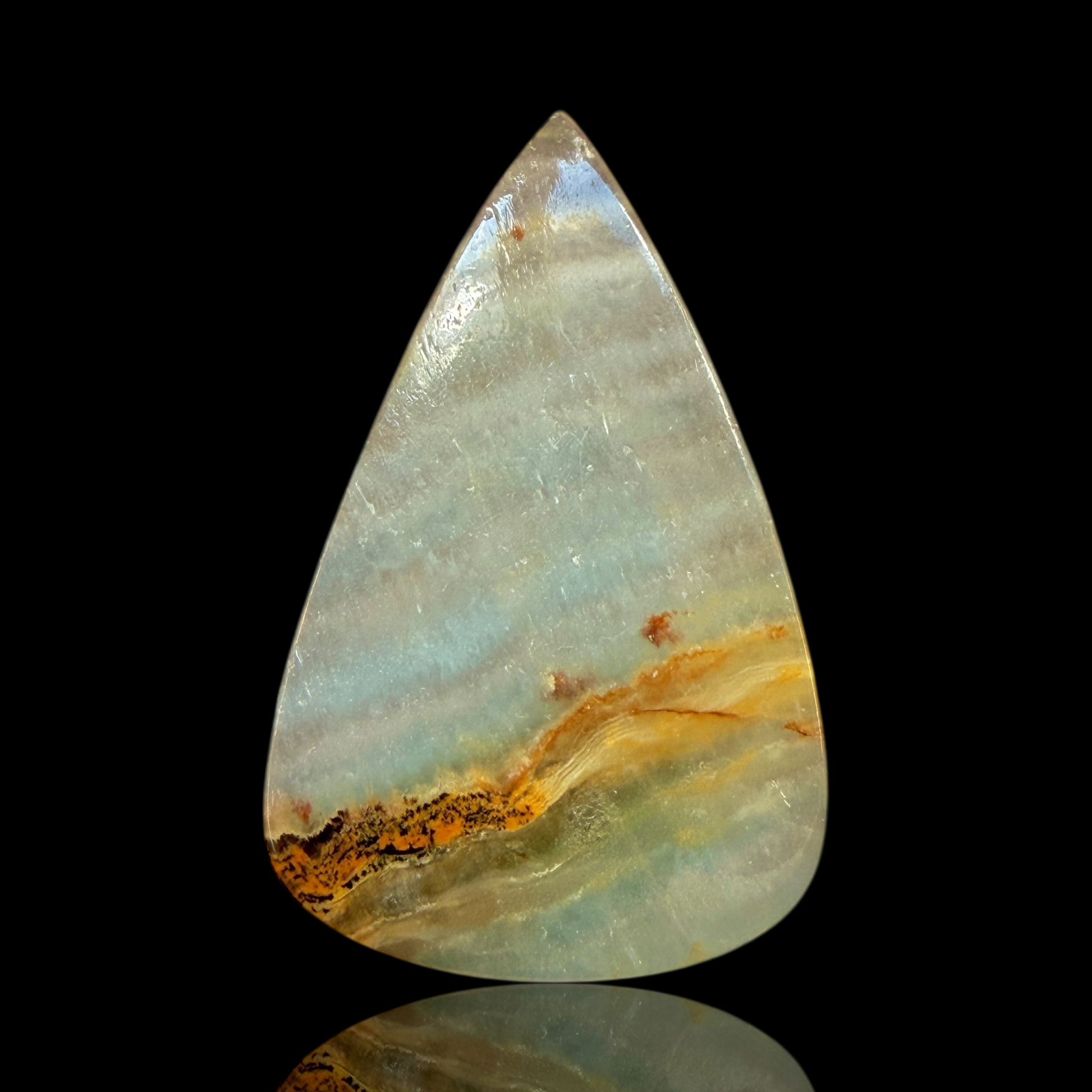 Cabochon Calcite Bleue